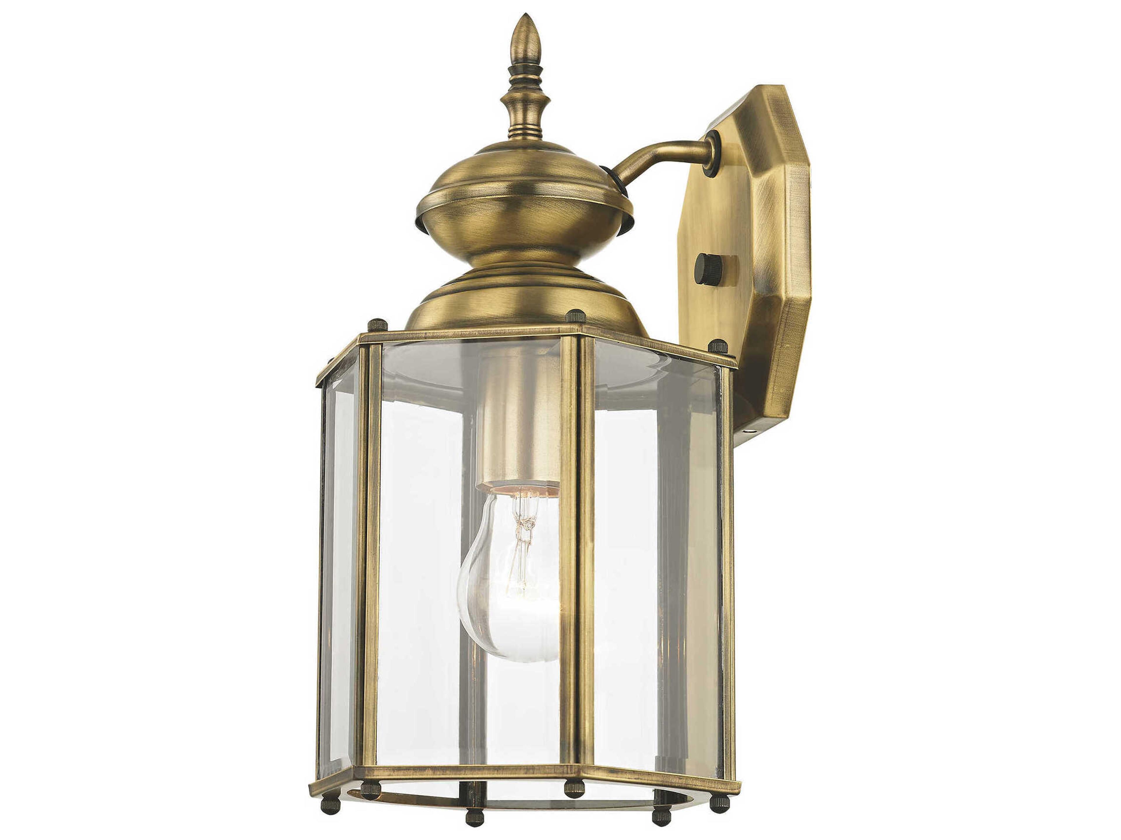 Livex Lighting Outdoor Basics 1 - Light Wall Light