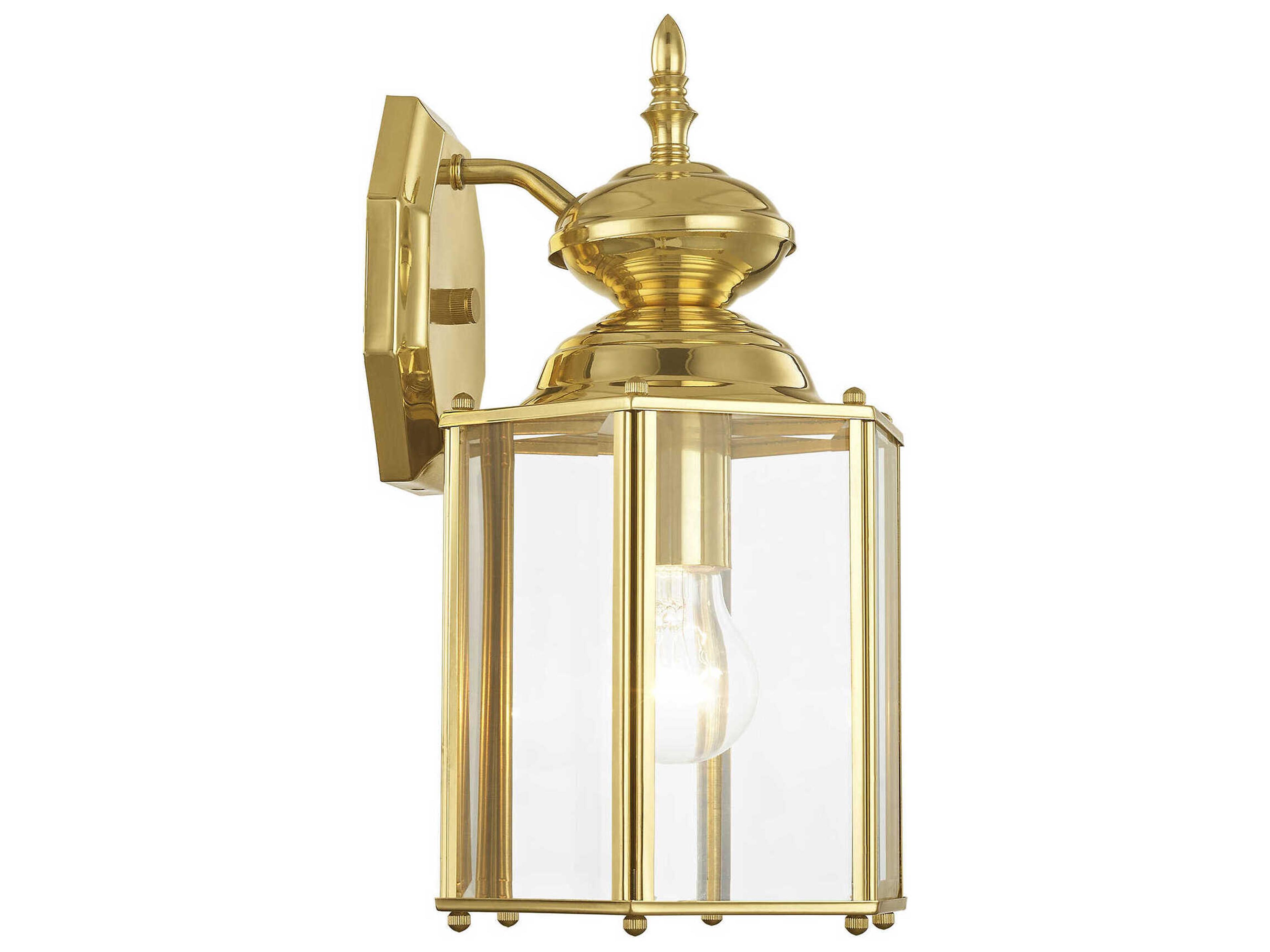 Livex Lighting Outdoor Basics 1 - Light Wall Light