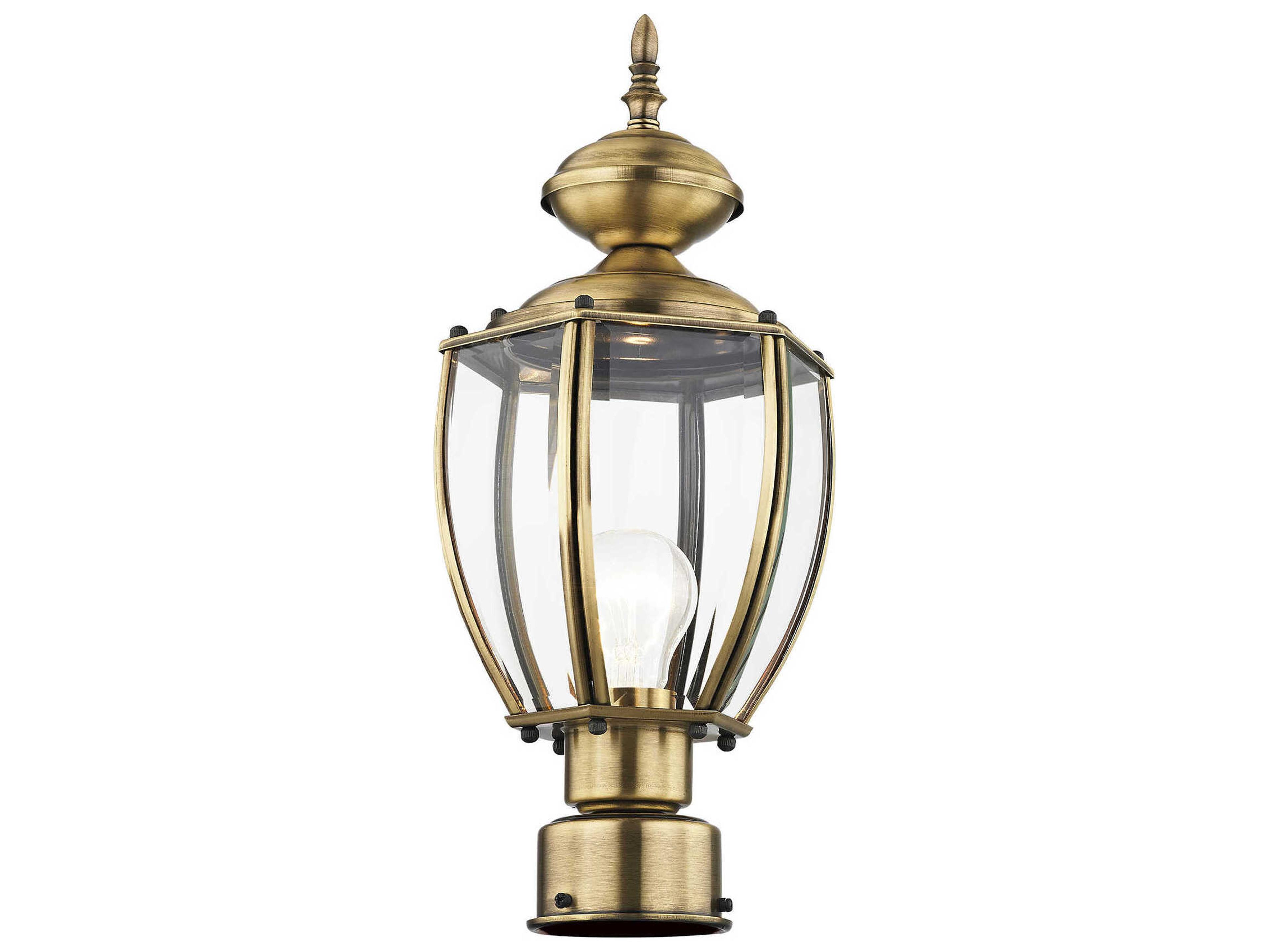 Livex Lighting Outdoor Basics 1 - Light Post Light