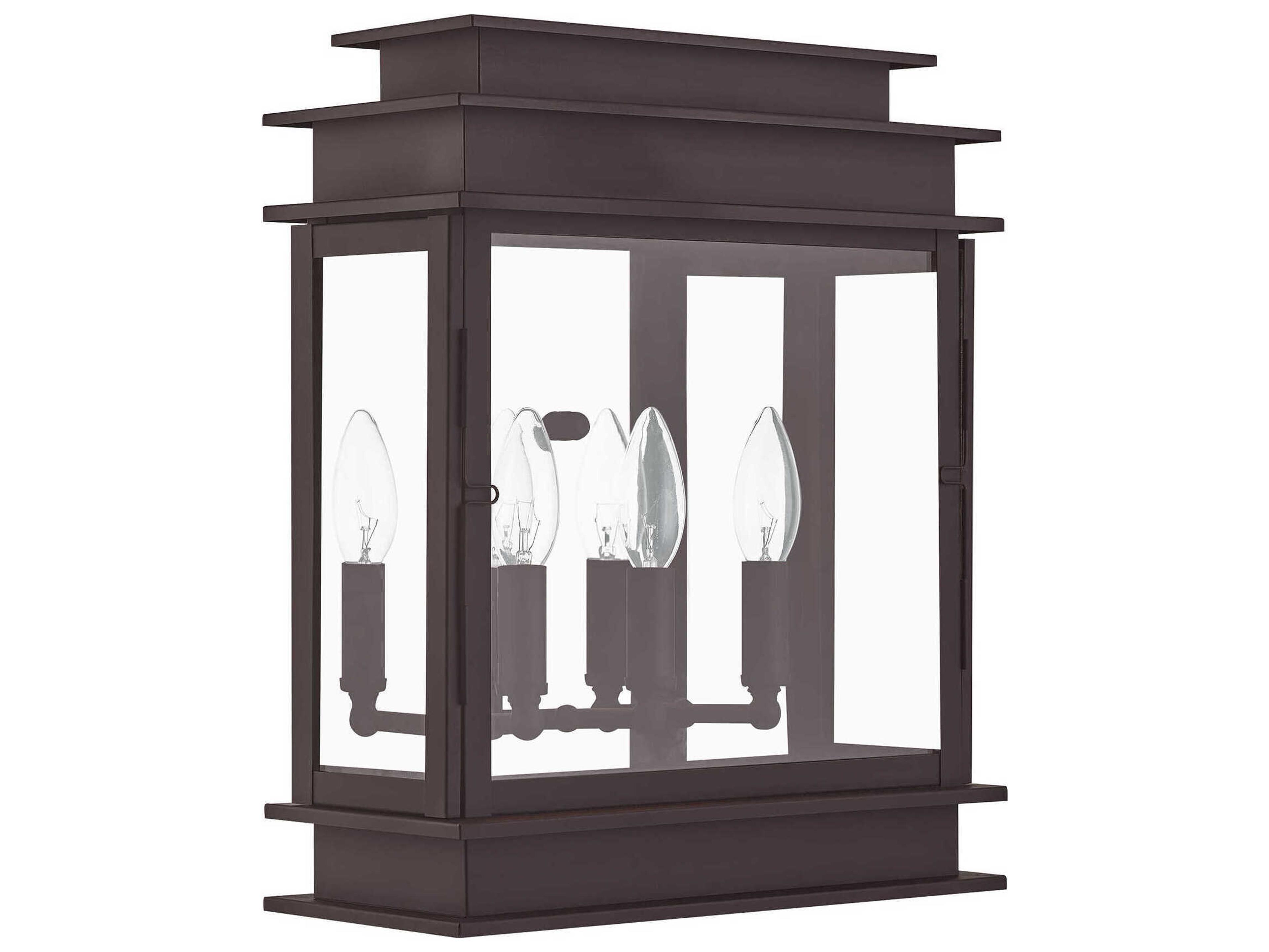 Livex Lighting Princeton 3 - Light Outdoor Wall Light