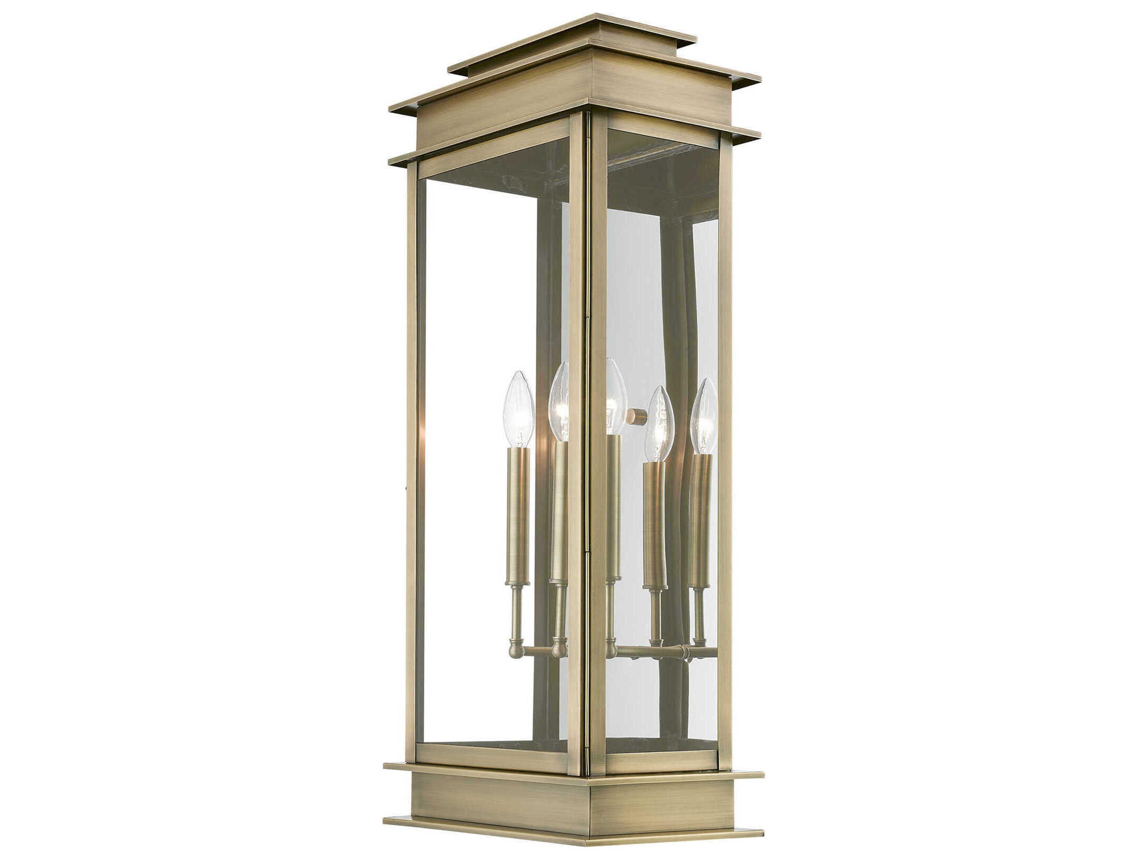 Livex Lighting Princeton 3 - Light Outdoor Wall Light