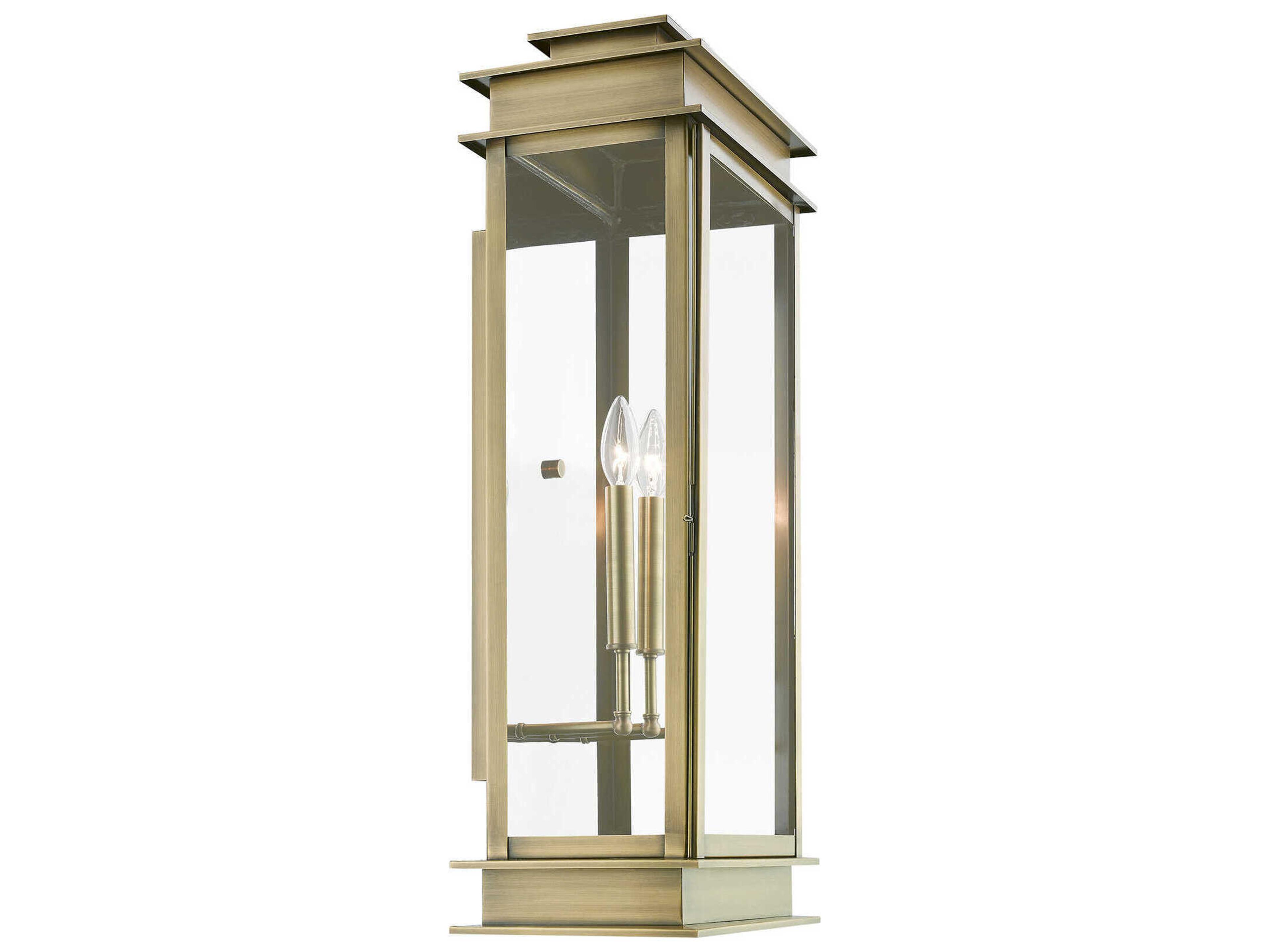 Livex Lighting Princeton 3 - Light Outdoor Wall Light