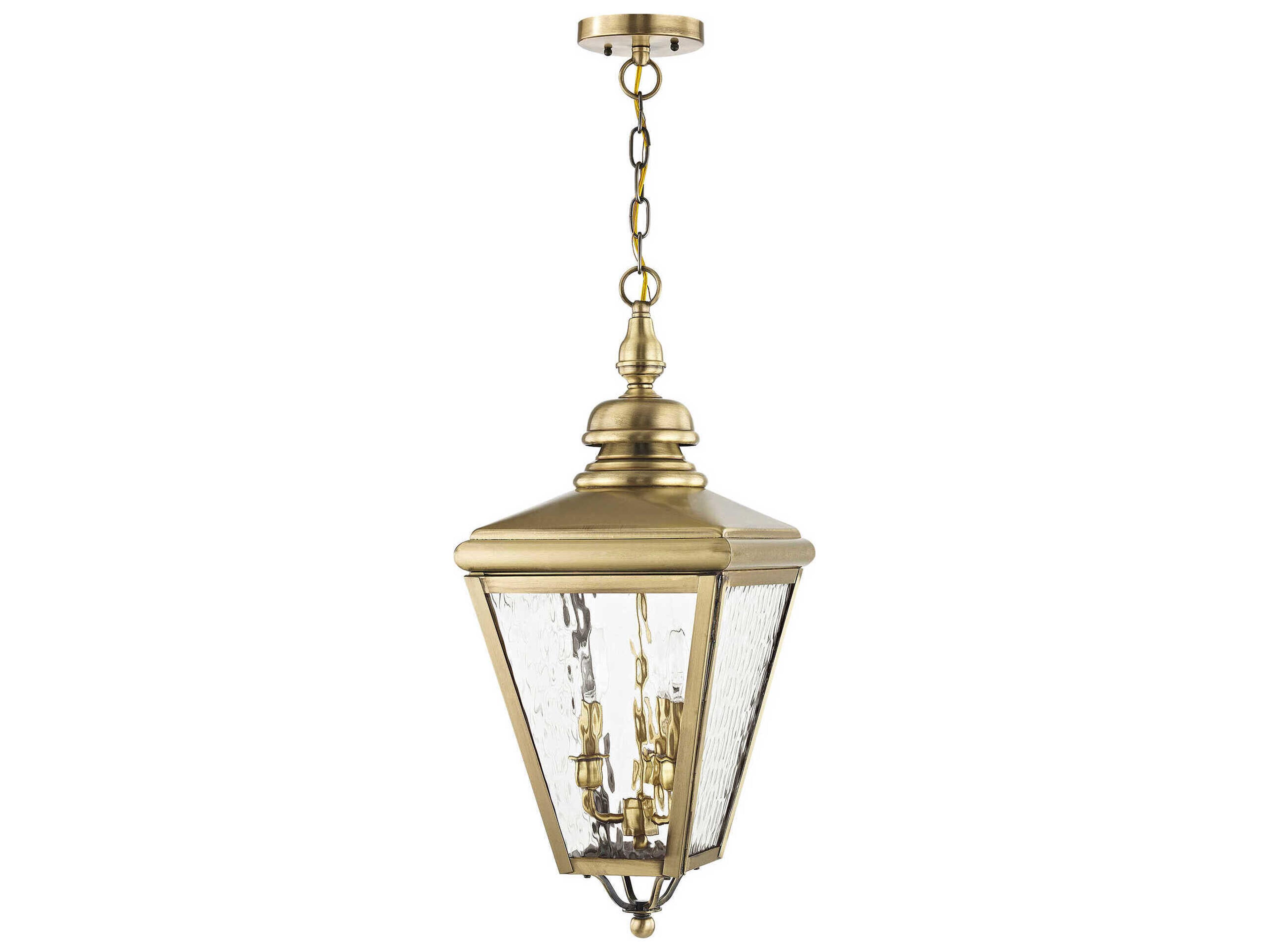 Livex Lighting Cambridge 3 - Light Outdoor Hanging Light