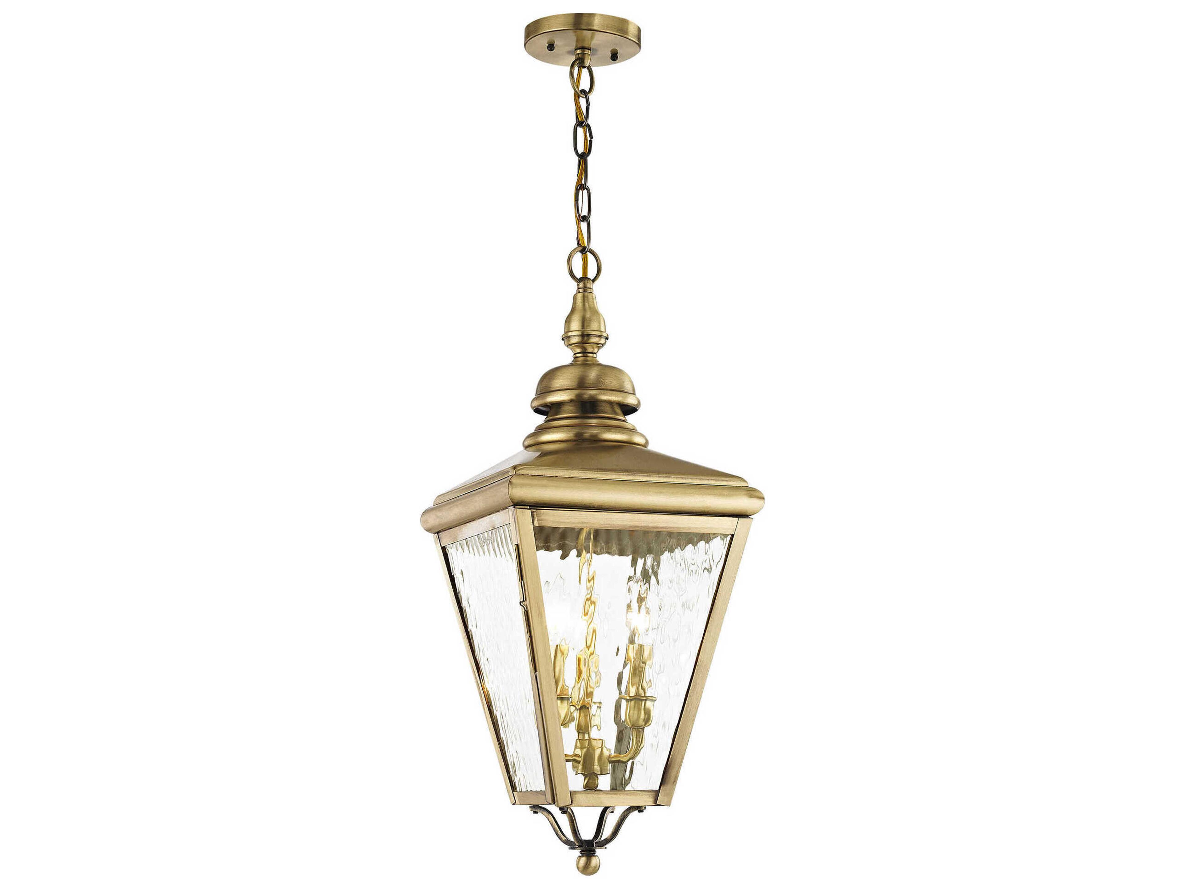 Livex Lighting Cambridge 3 - Light Outdoor Hanging Light
