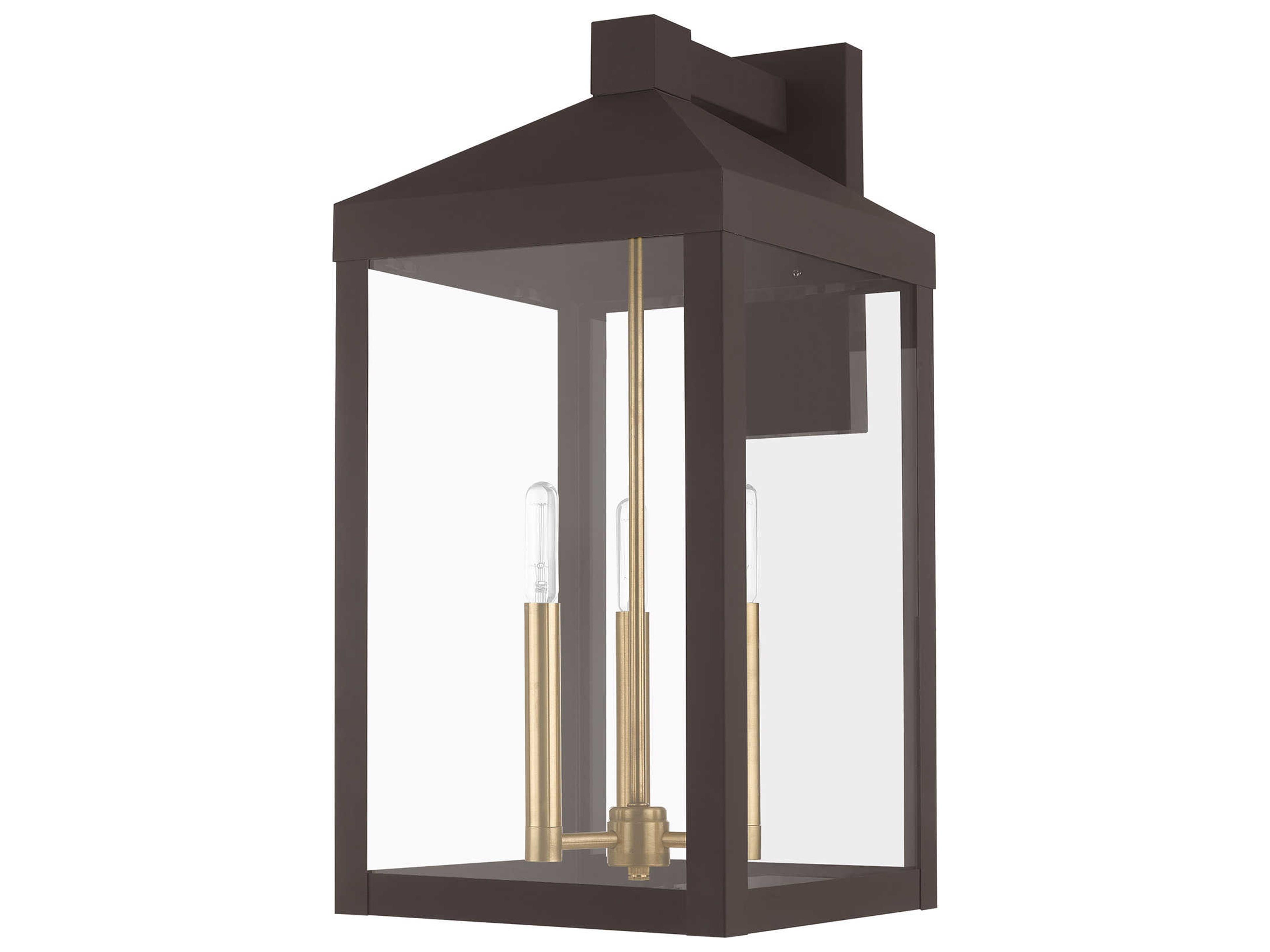 Livex Lighting Nyack 3 - Light Outdoor Wall Light