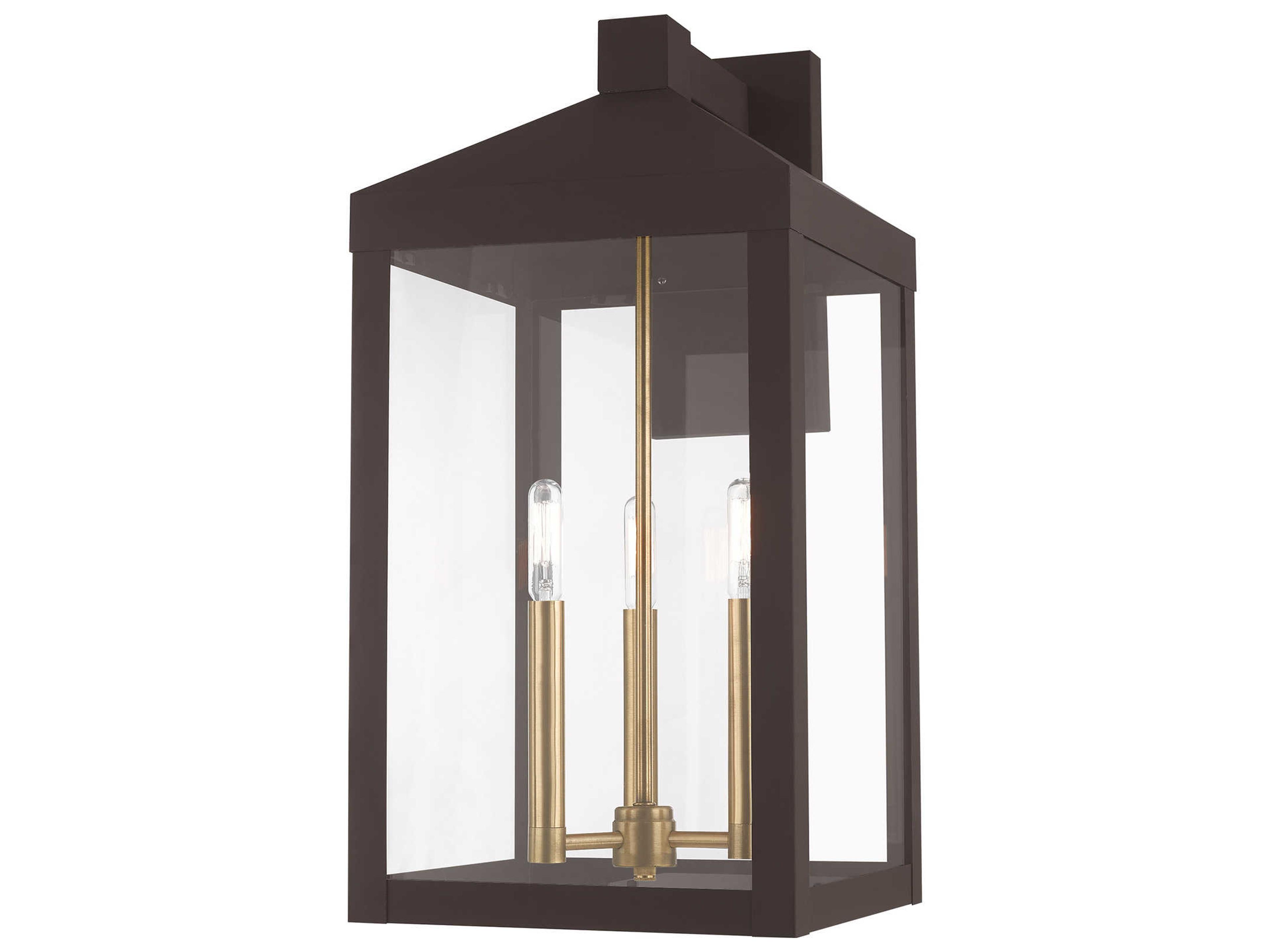Livex Lighting Nyack 3 - Light Outdoor Wall Light