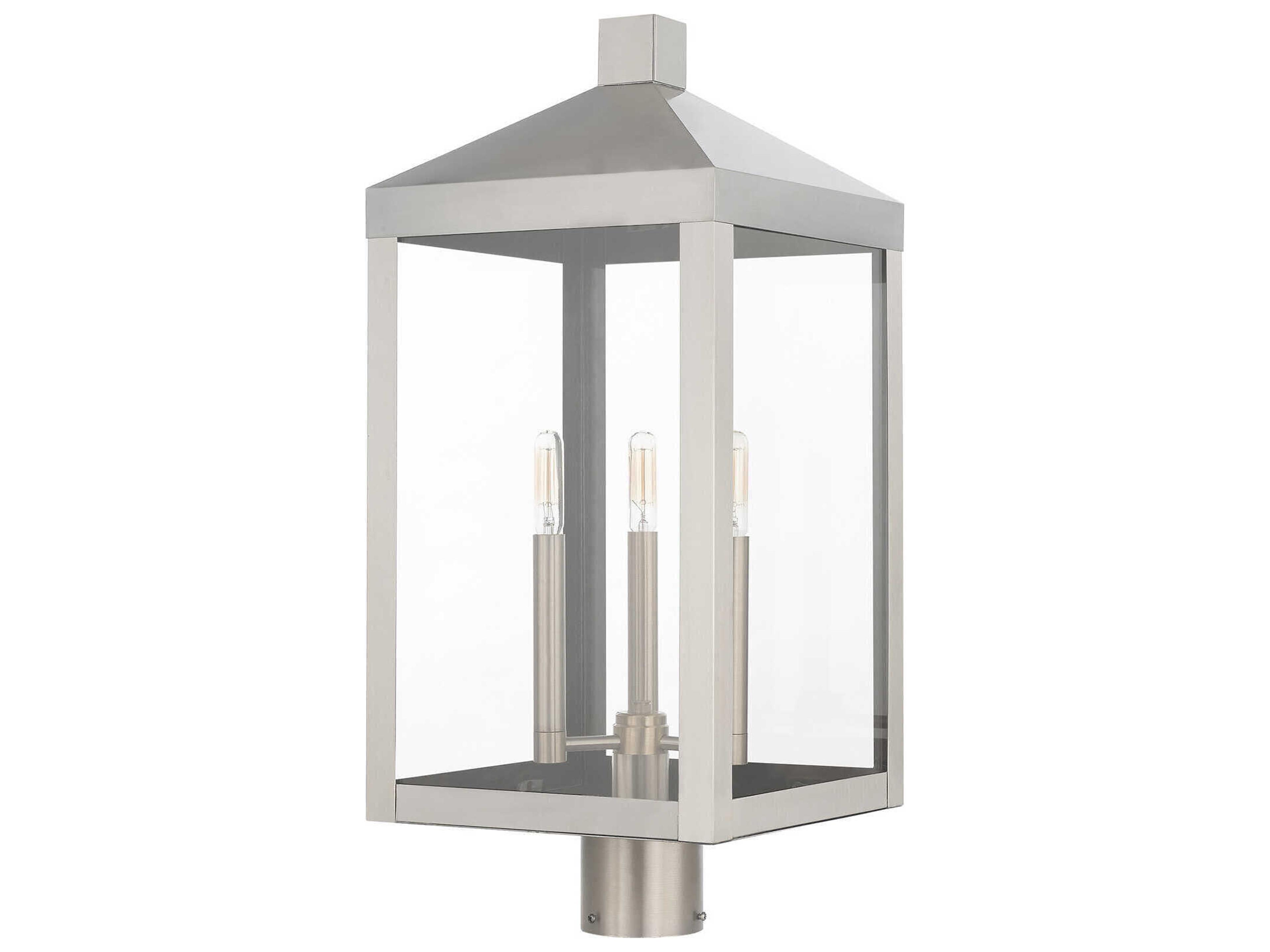 Livex Lighting Nyack 3 - Light Outdoor Post Light