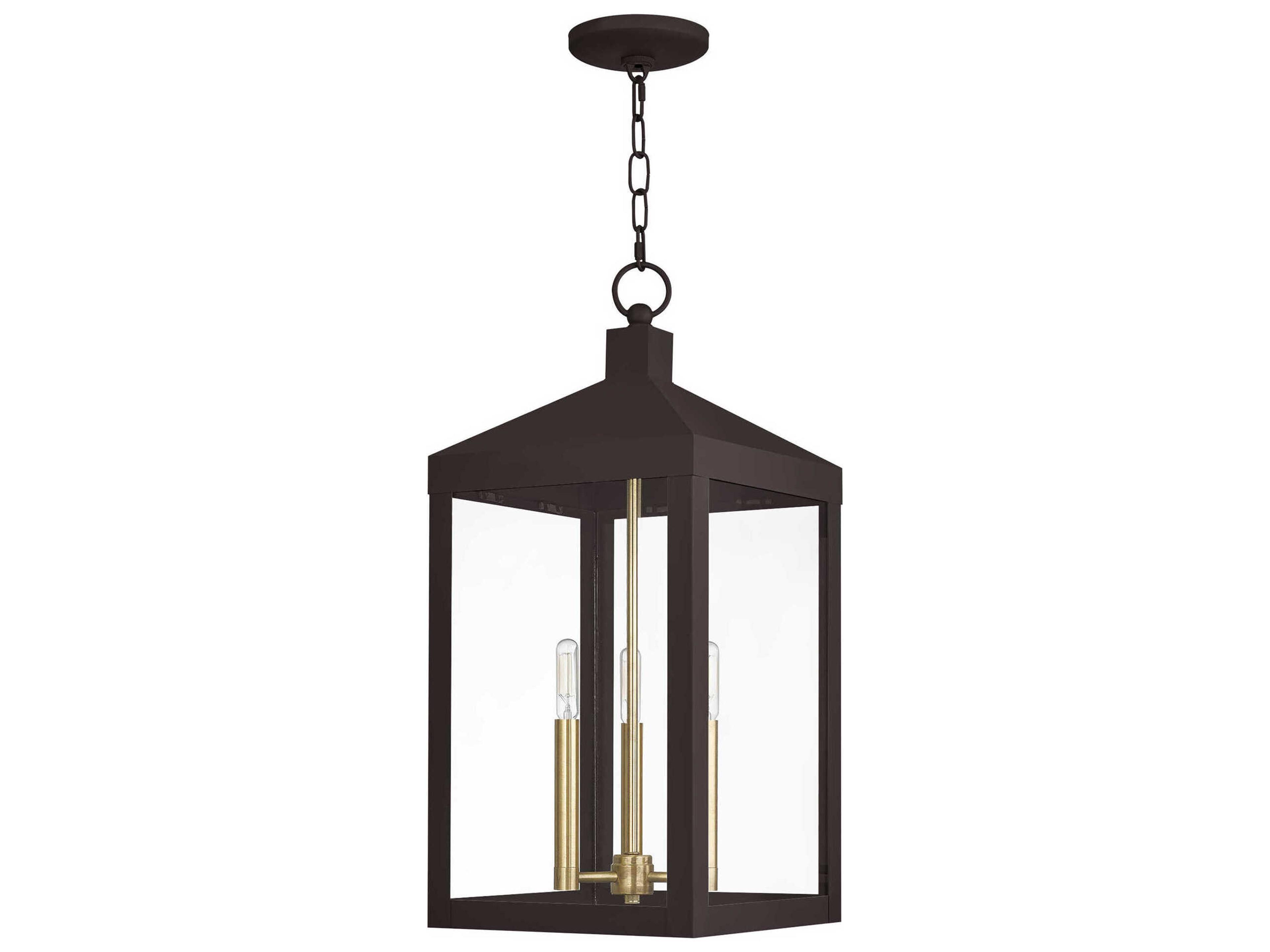 Livex Lighting Nyack 3 - Light Outdoor Hanging Light