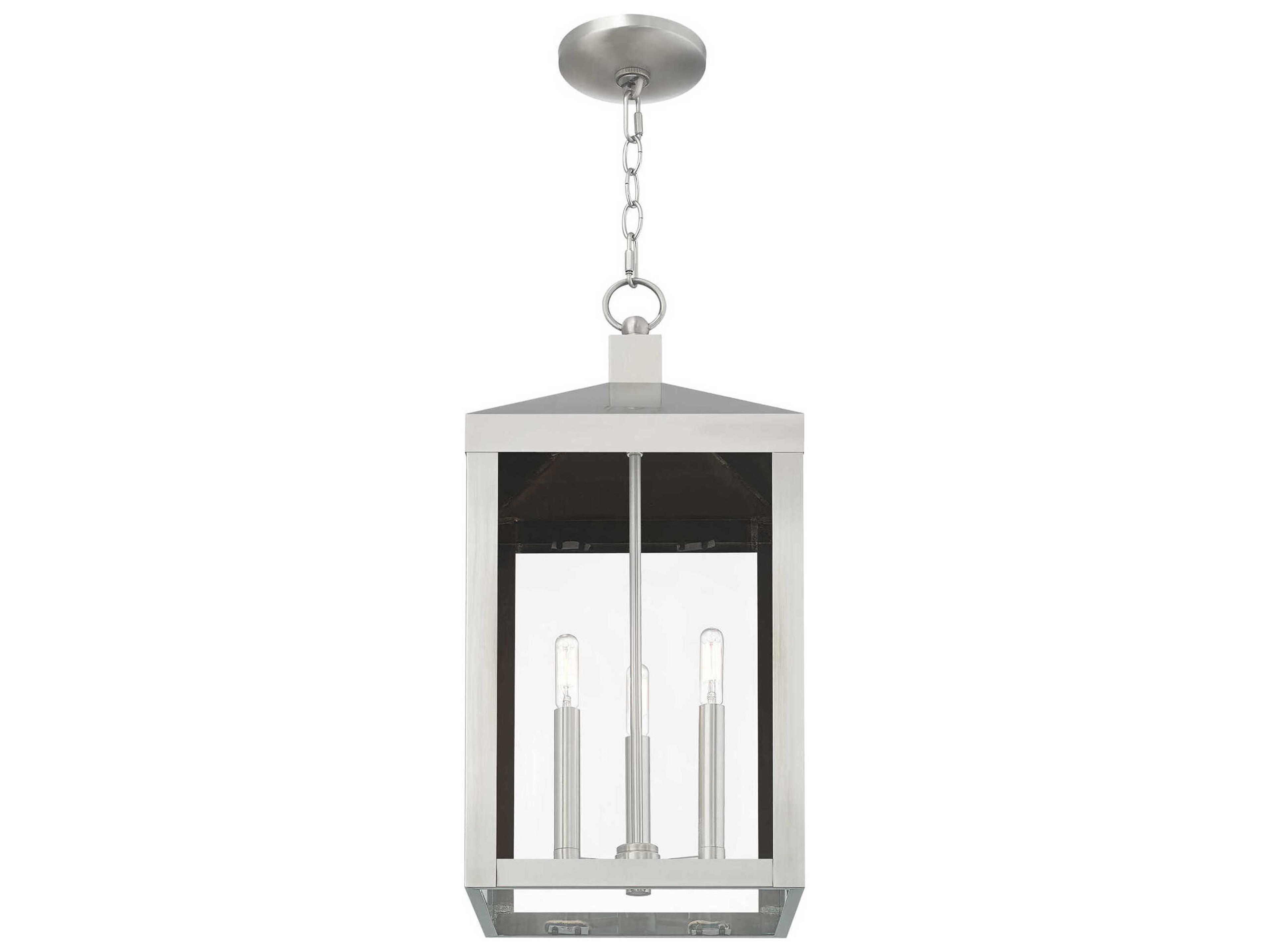 Livex Lighting Nyack 3 - Light Outdoor Hanging Light