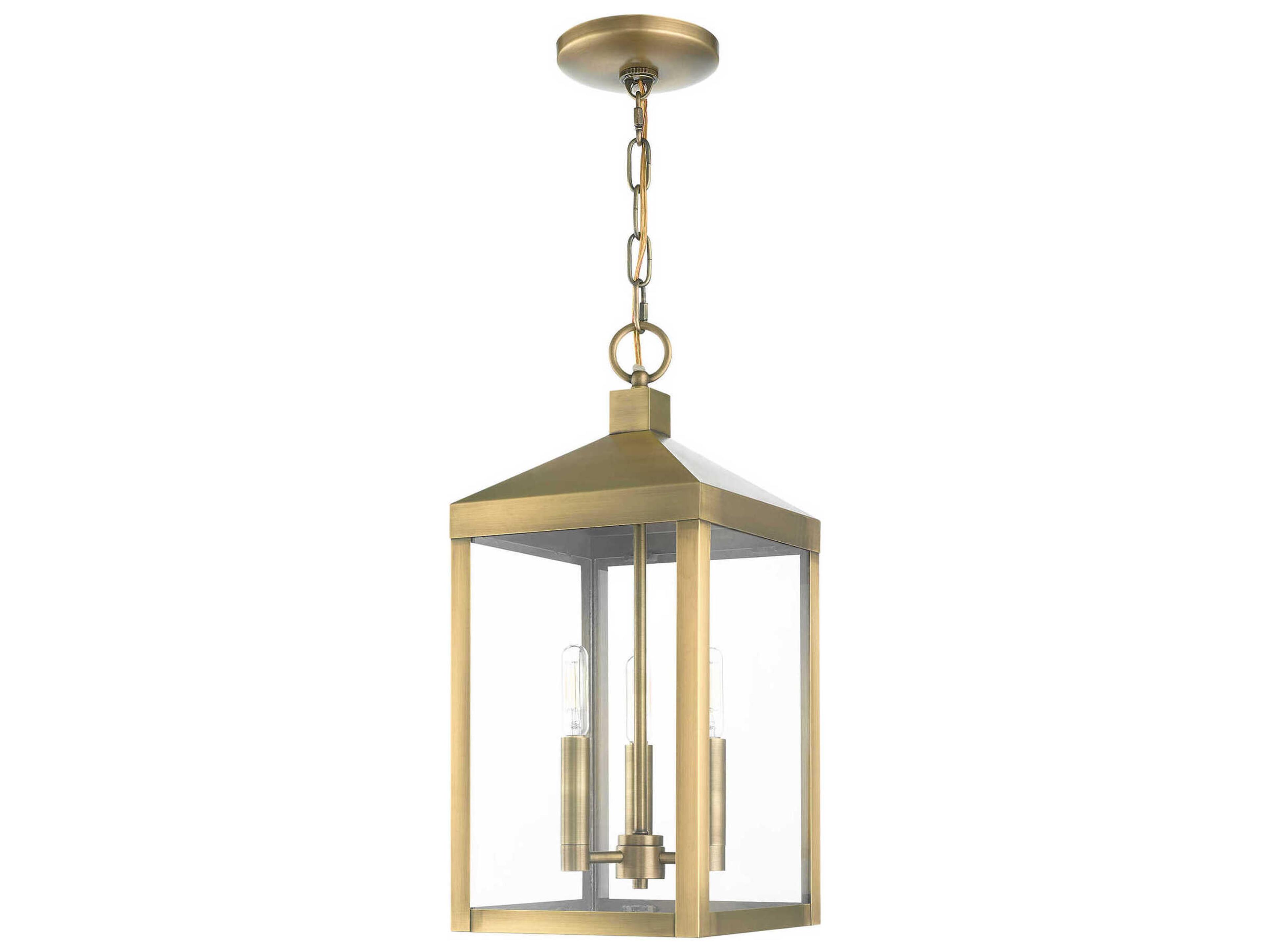 Livex Lighting Nyack 3 - Light Outdoor Hanging Light