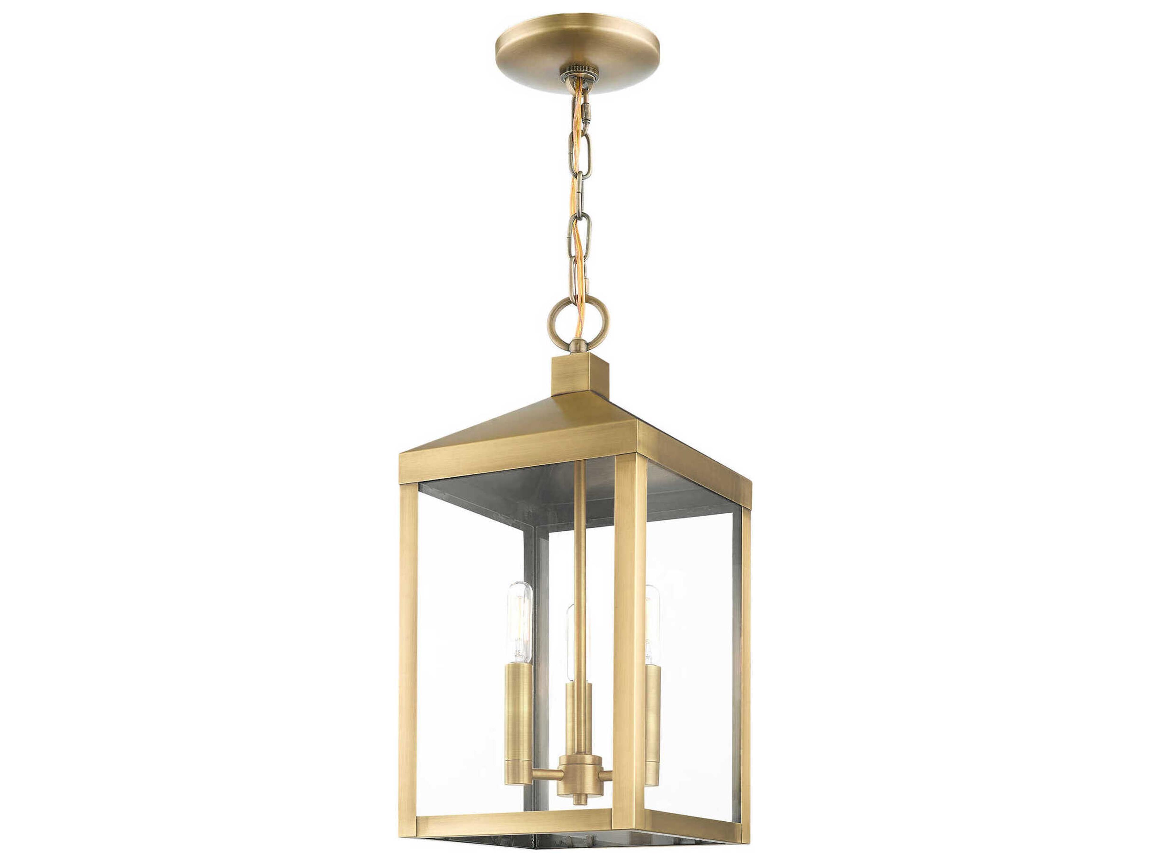 Livex Lighting Nyack 3 - Light Outdoor Hanging Light