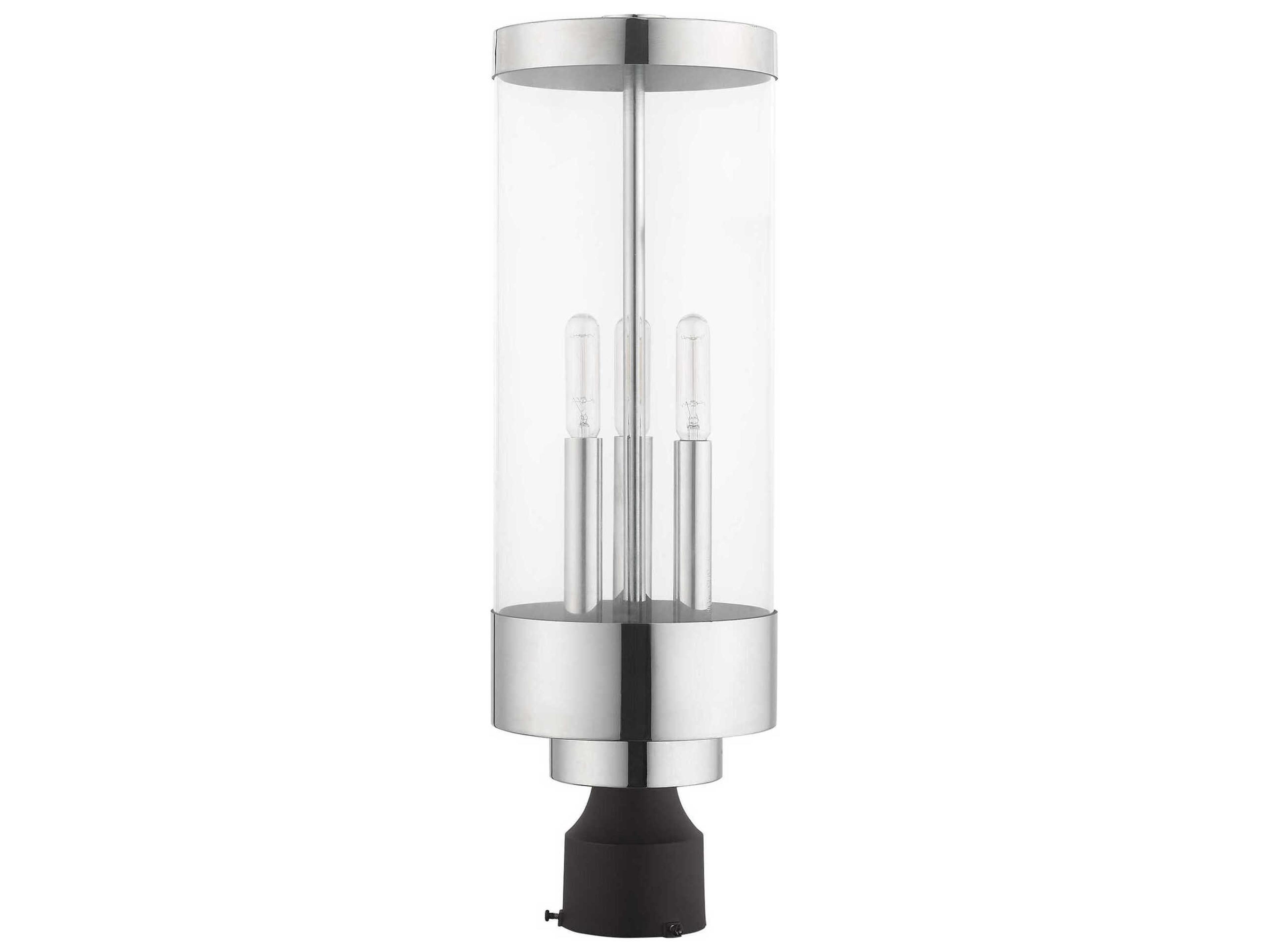 Livex Lighting Hillcrest 3 - Light Outdoor Post Light