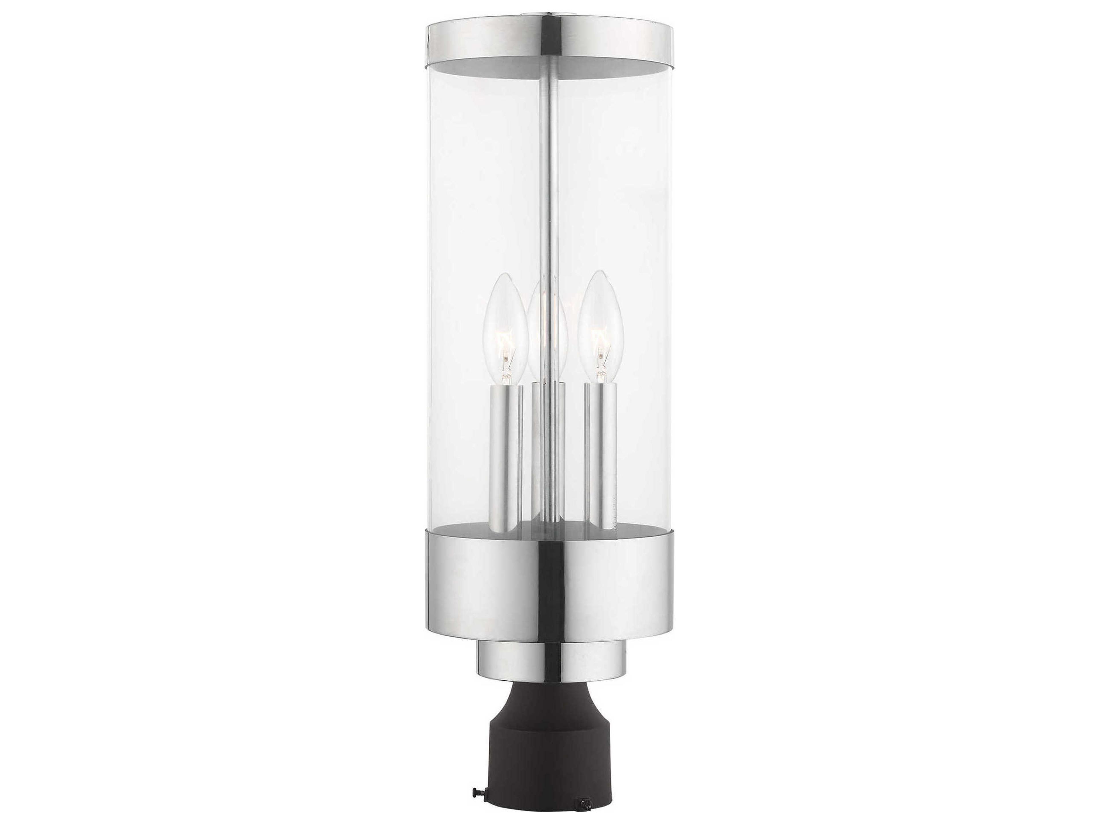 Livex Lighting Hillcrest 3 - Light Outdoor Post Light