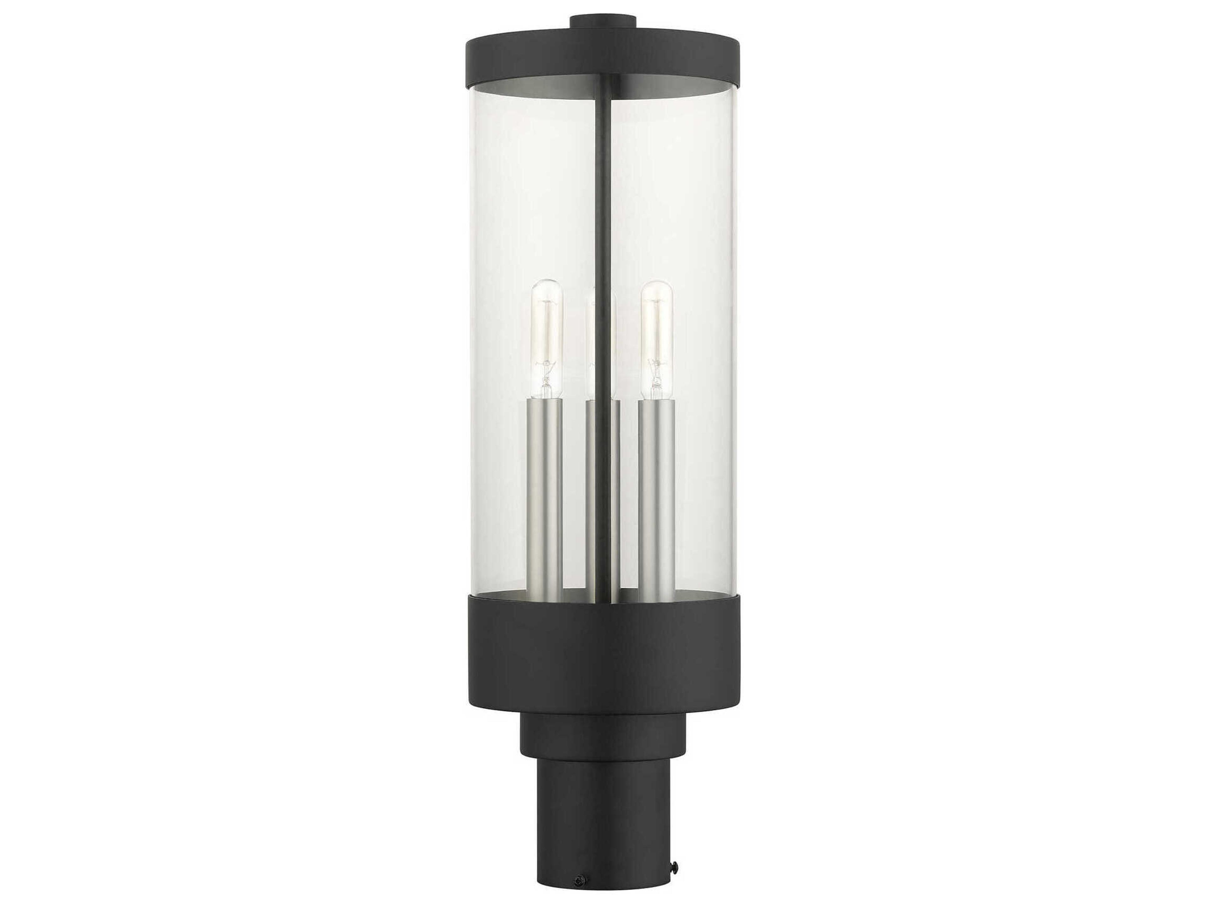 Livex Lighting Hillcrest 3 - Light Outdoor Post Light