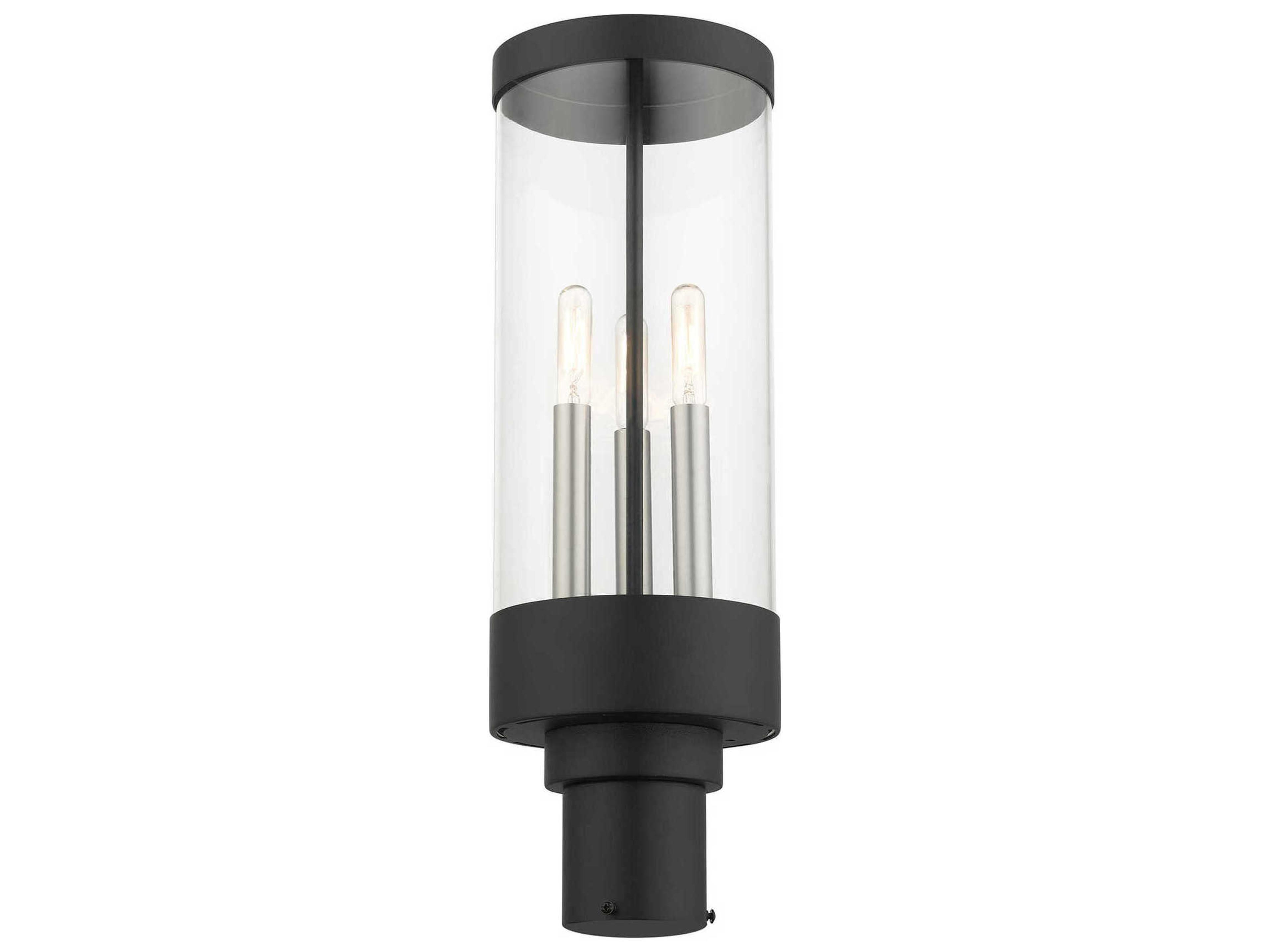 Livex Lighting Hillcrest 3 - Light Outdoor Post Light