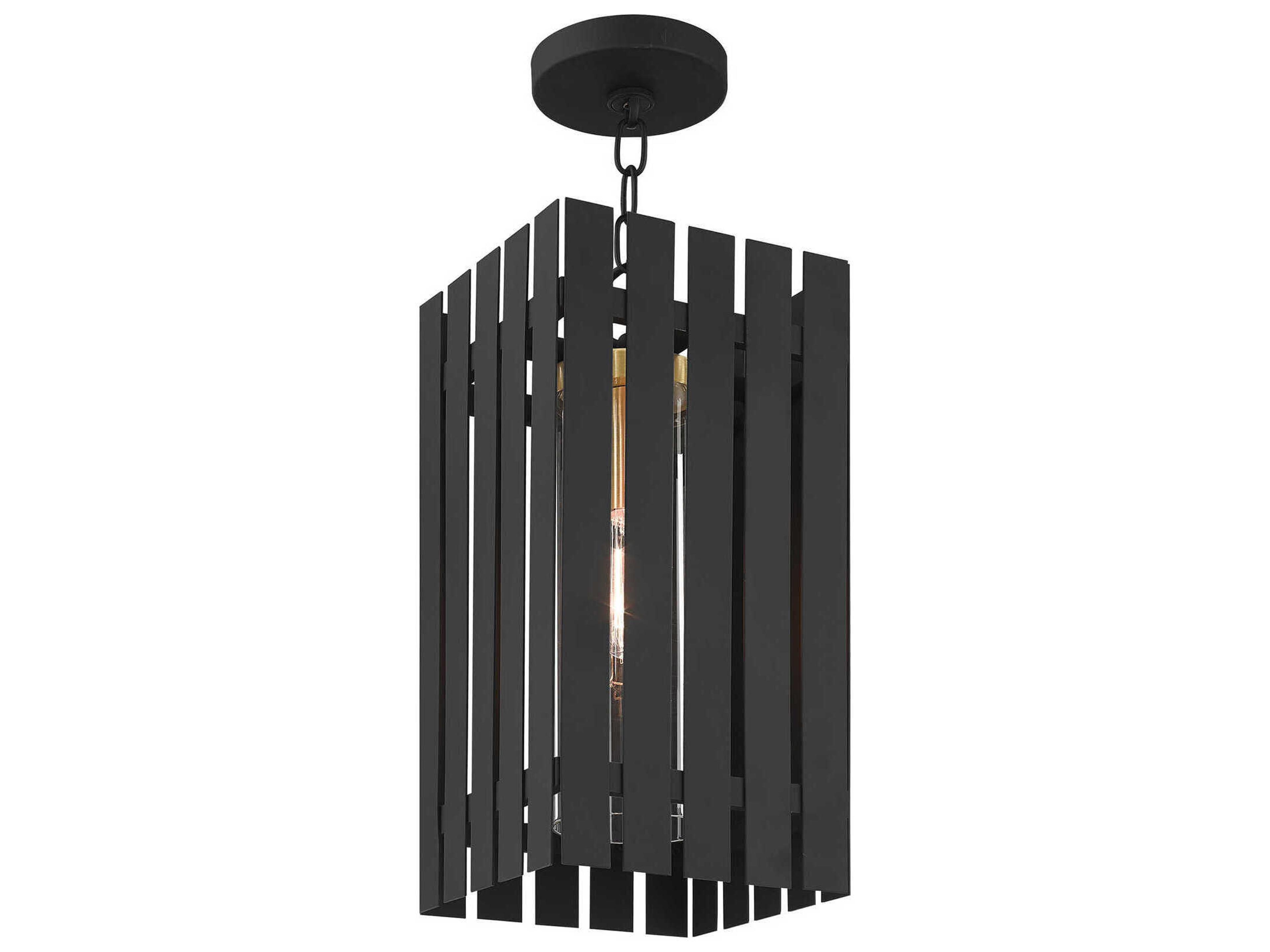 Livex Lighting Greenwich 1 - Light Outdoor Hanging Light