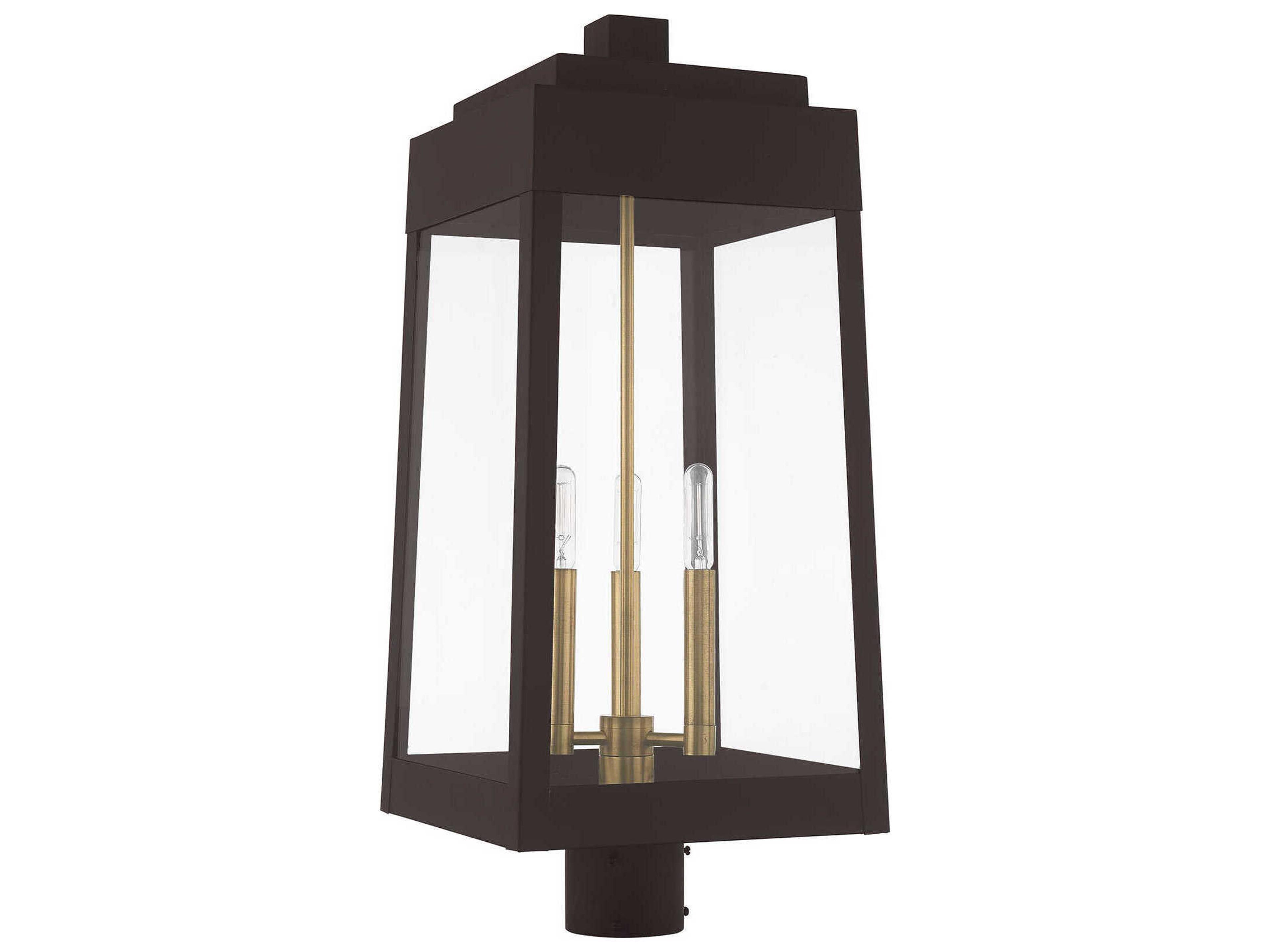 Livex Lighting Oslo 3 - Light Outdoor Post Light