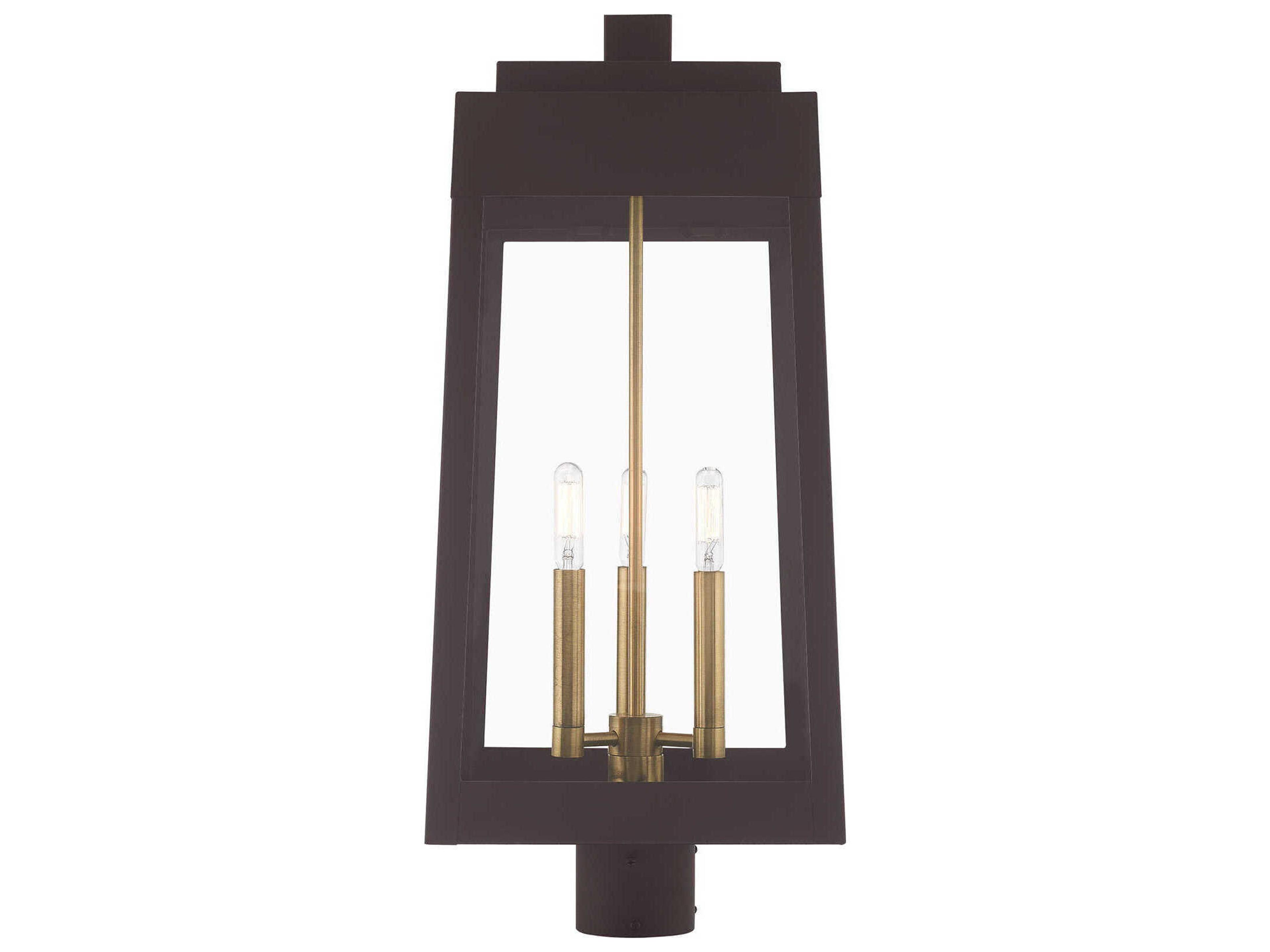 Livex Lighting Oslo 3 - Light Outdoor Post Light