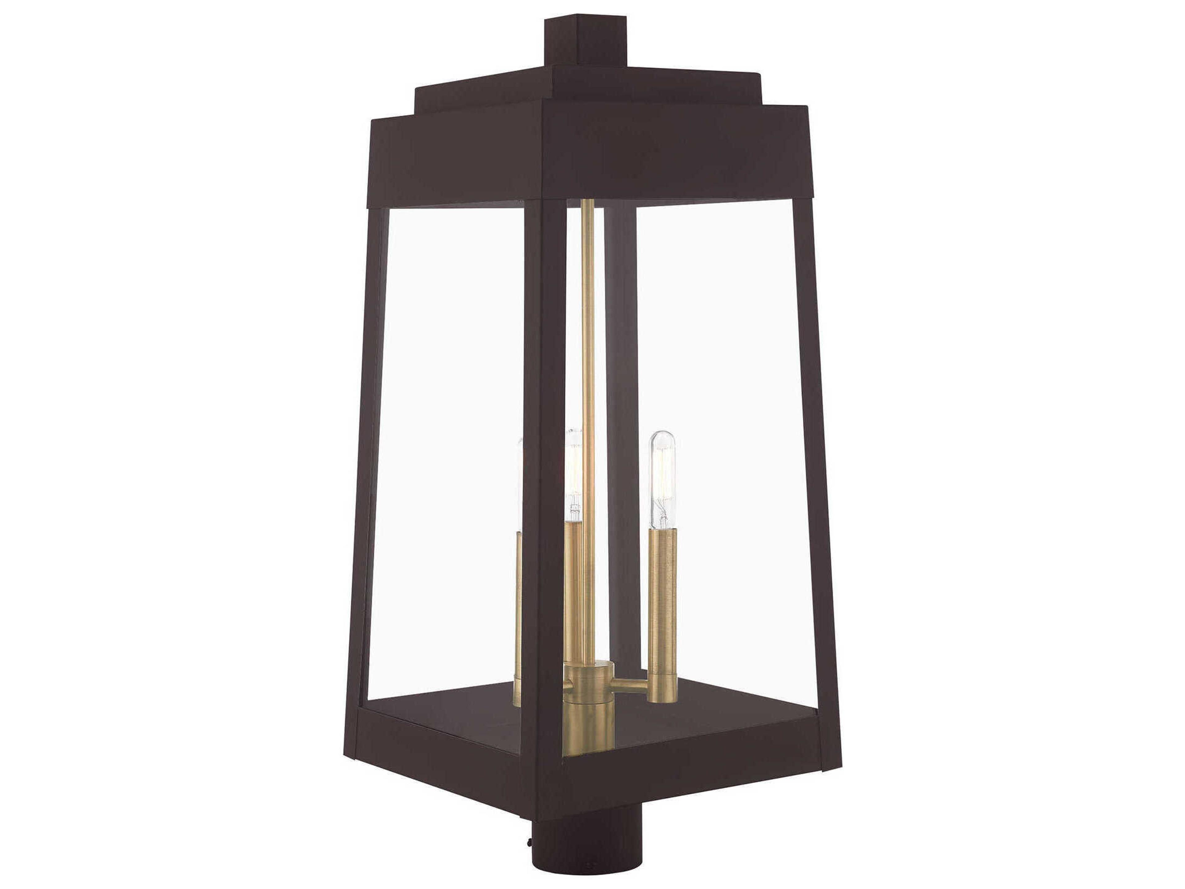 Livex Lighting Oslo 3 - Light Outdoor Post Light