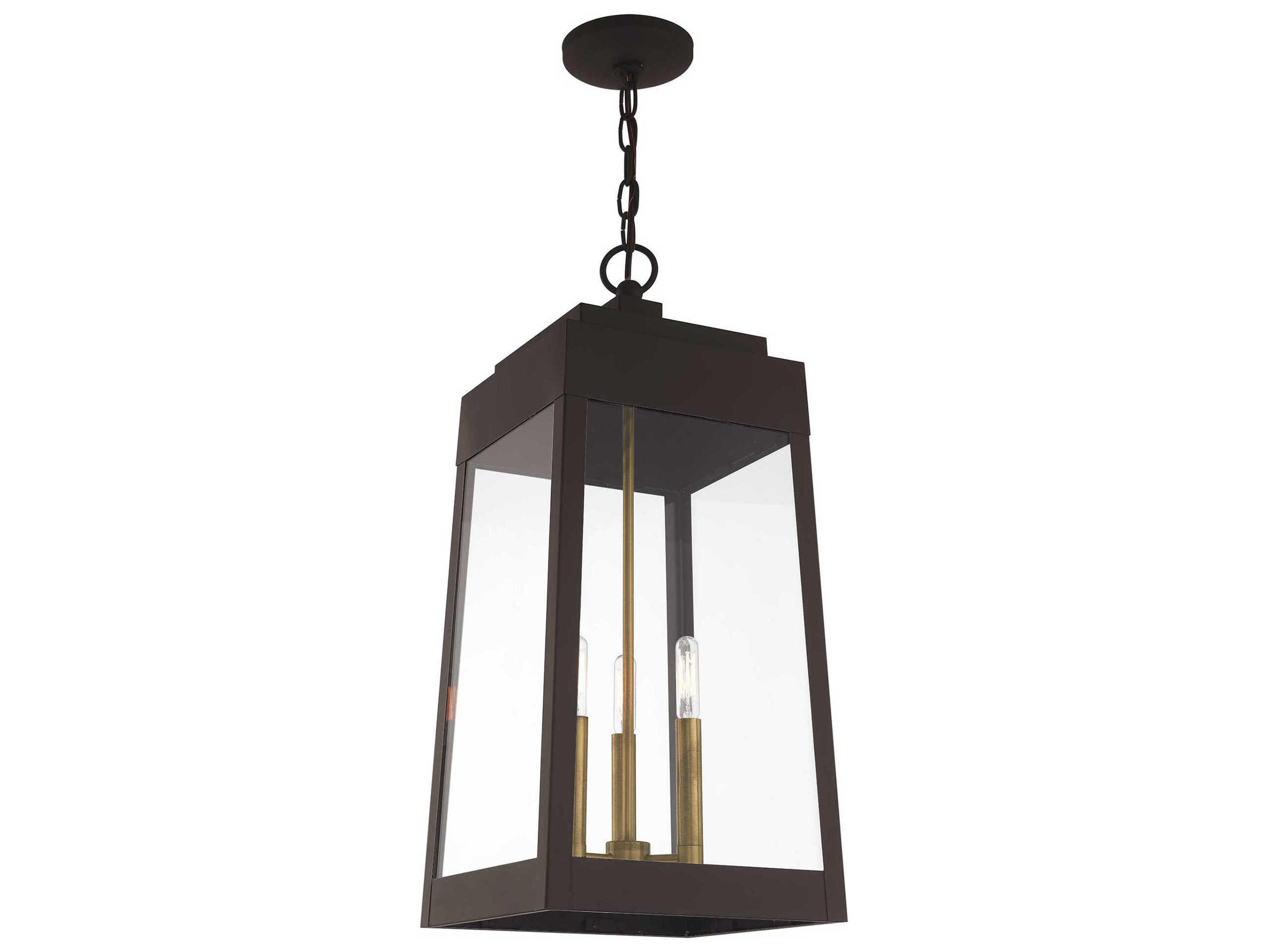 Livex Lighting Oslo 3 - Light Outdoor Hanging Light