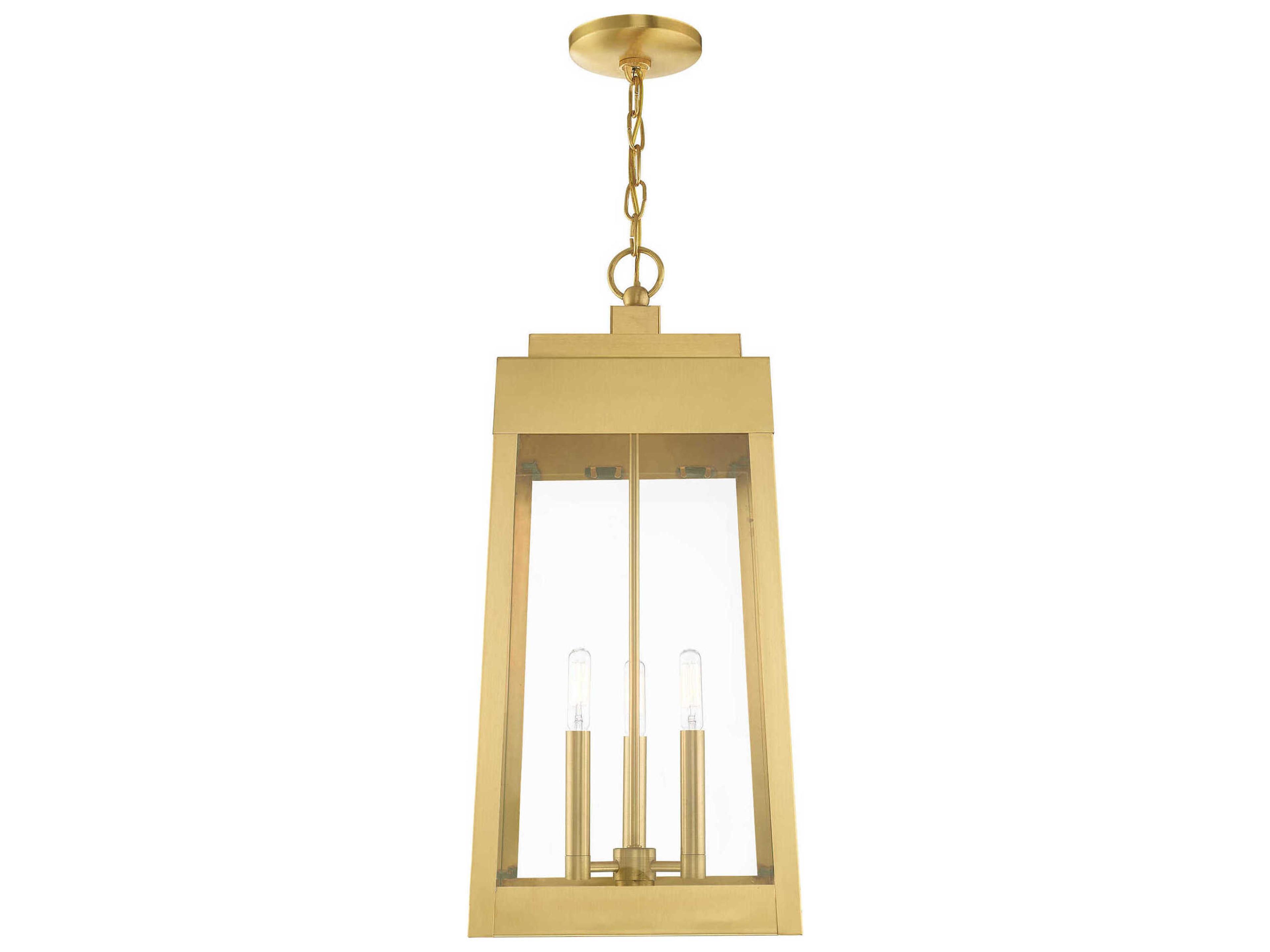 Livex Lighting Oslo 3 - Light Outdoor Hanging Light