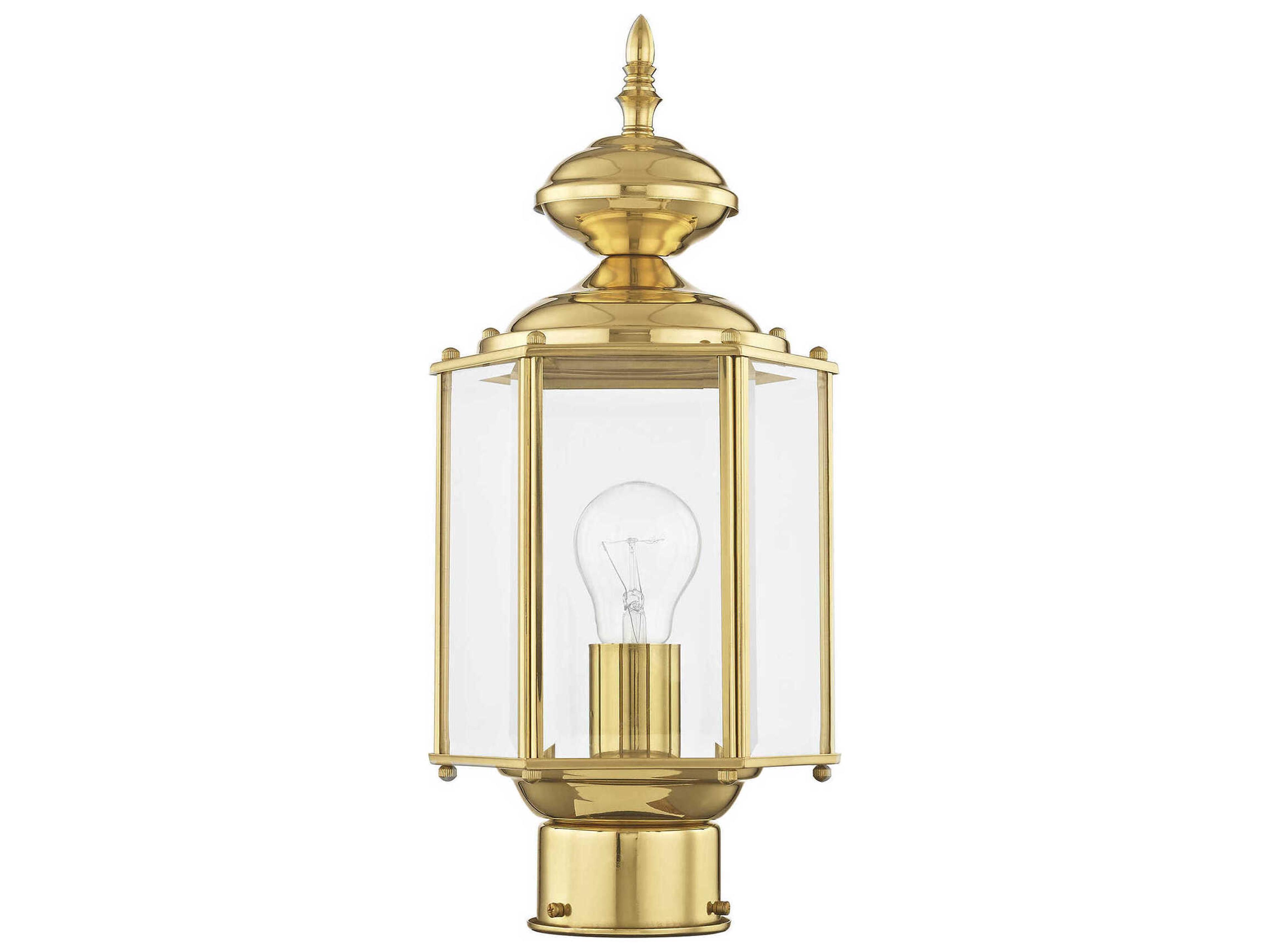 Livex Lighting Outdoor Basics 1 - Light Post Light