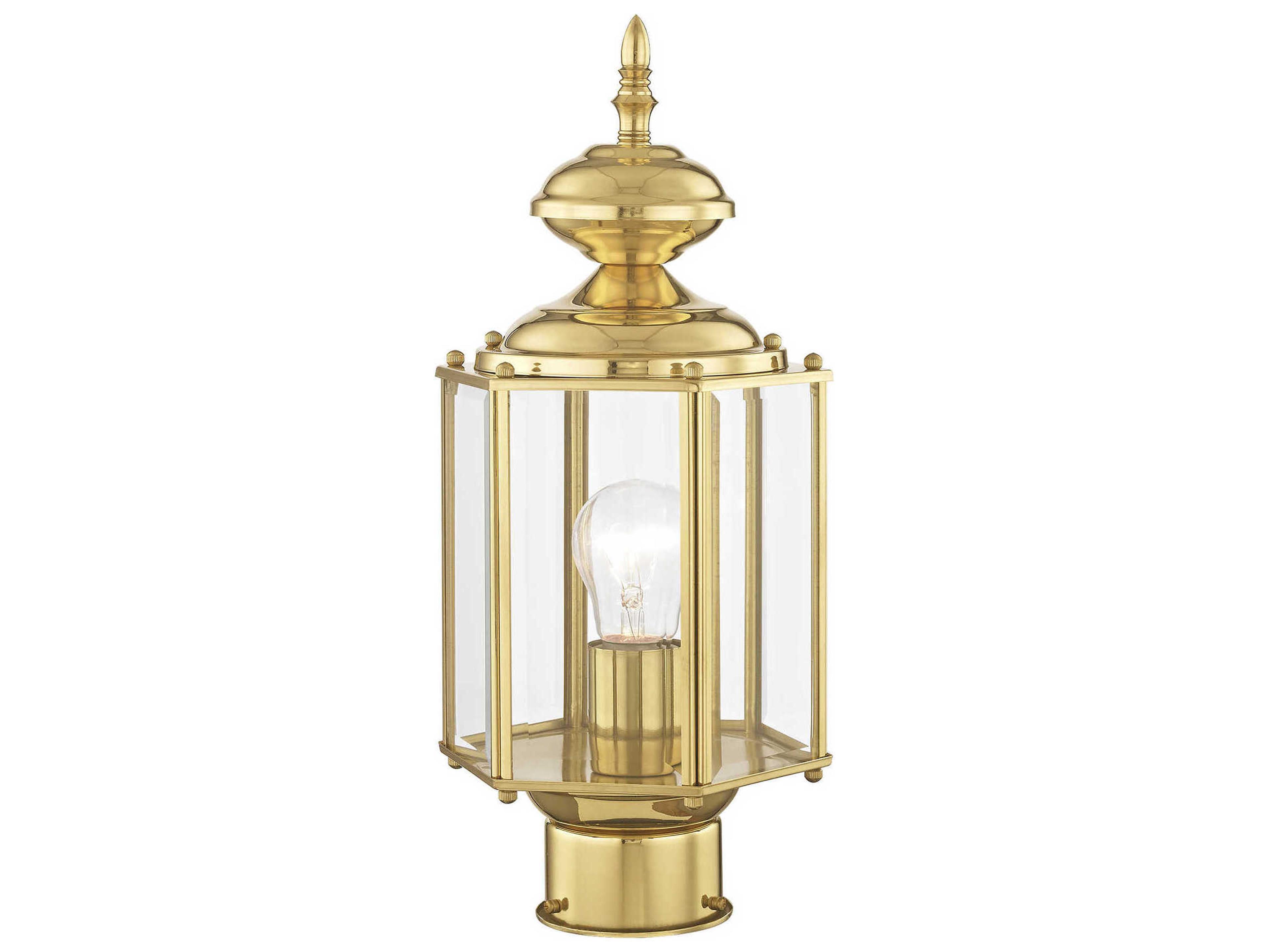 Livex Lighting Outdoor Basics 1 - Light Post Light