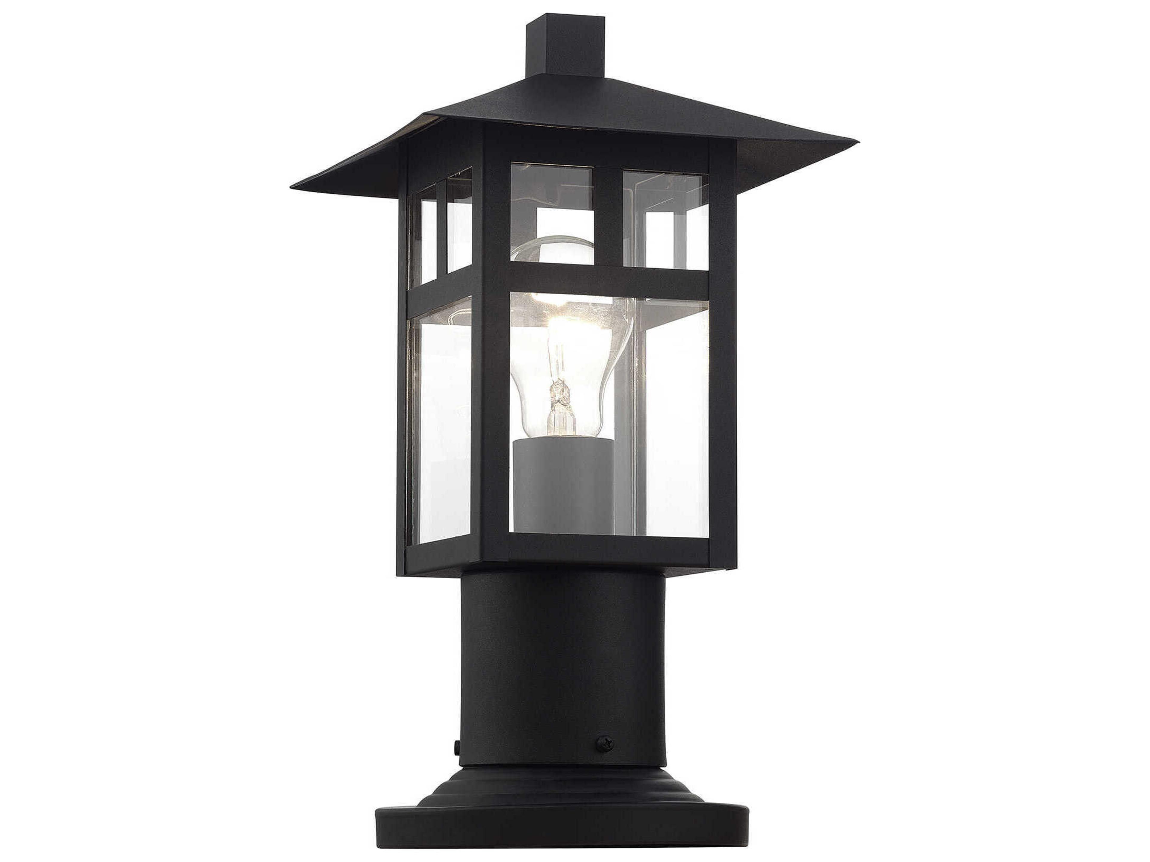 Livex Lighting Crestlake 1-Light Outdoor Post Light