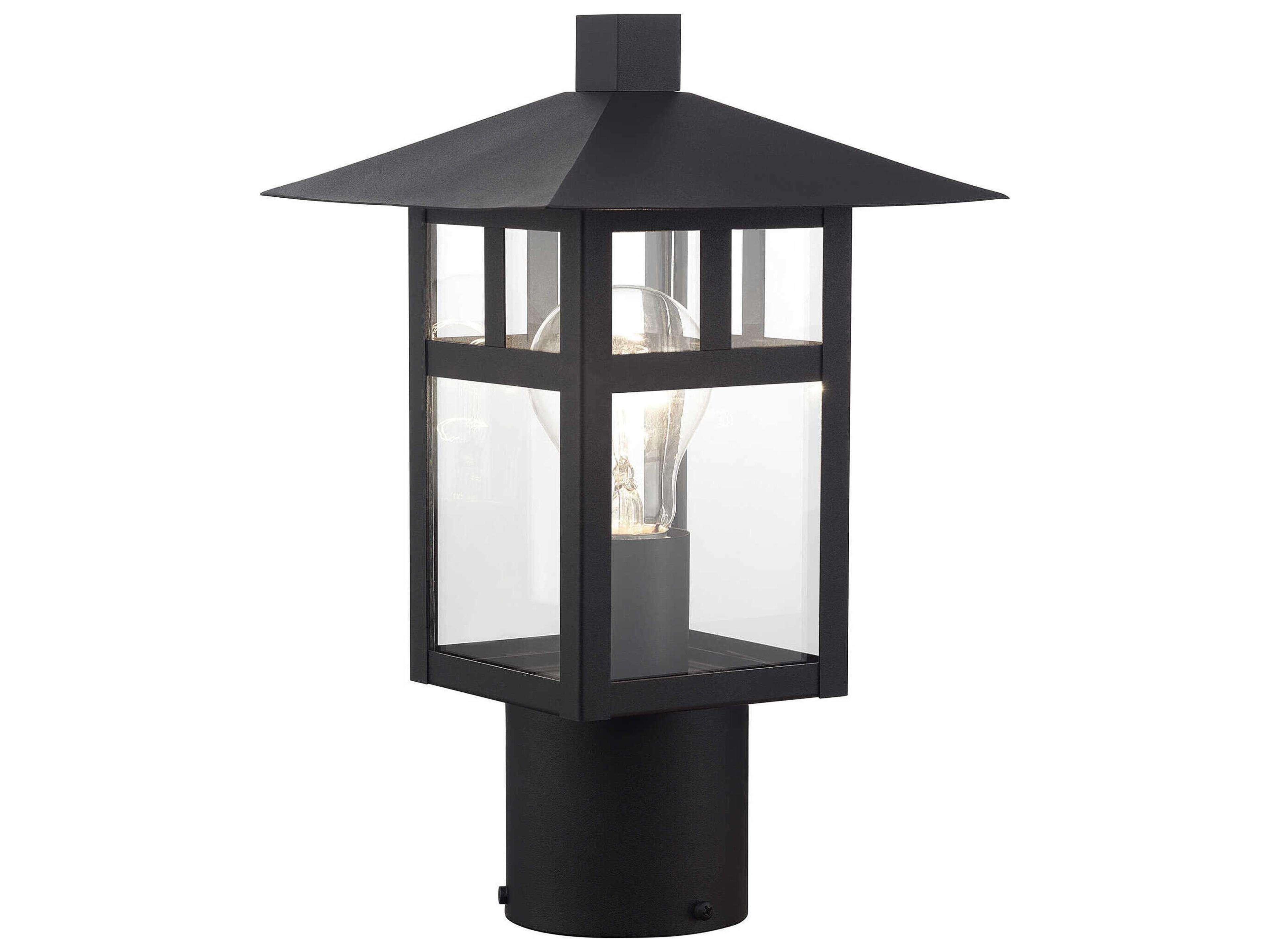 Livex Lighting Crestlake 1-Light Outdoor Post Light