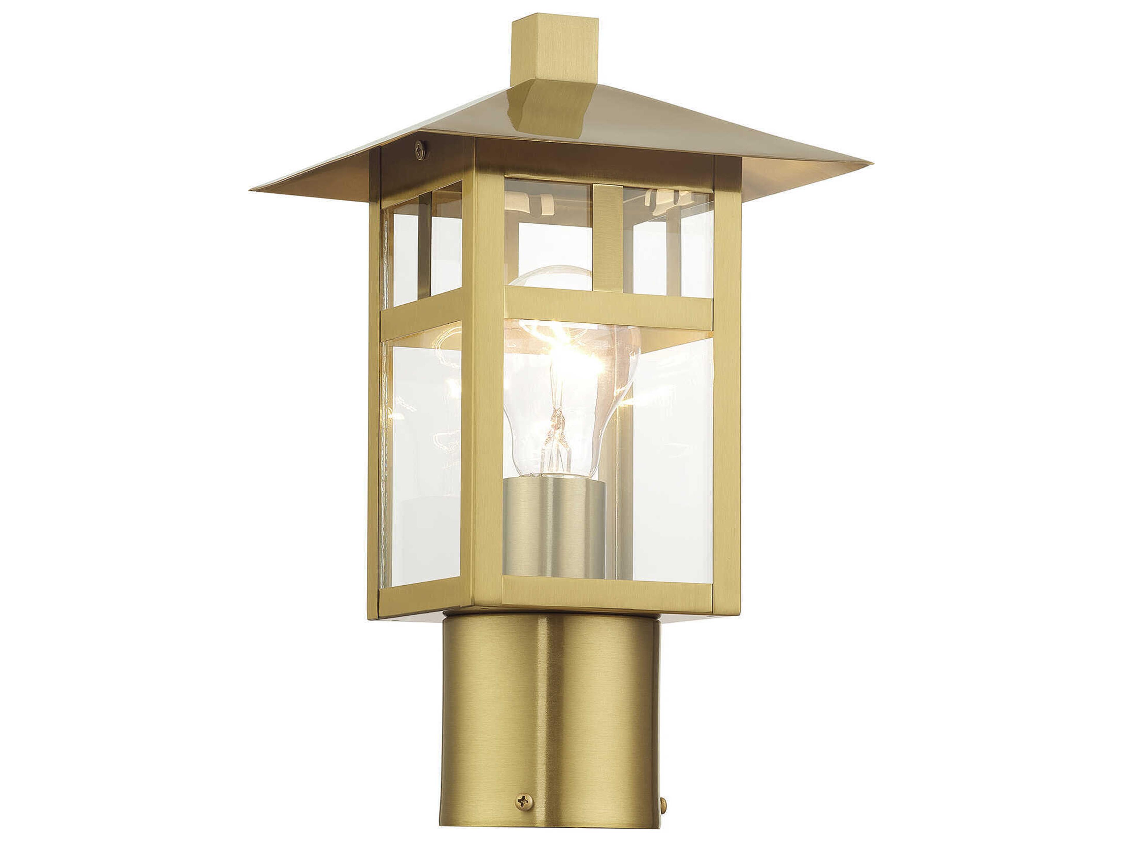 Livex Lighting Crestlake 1-Light Outdoor Post Light