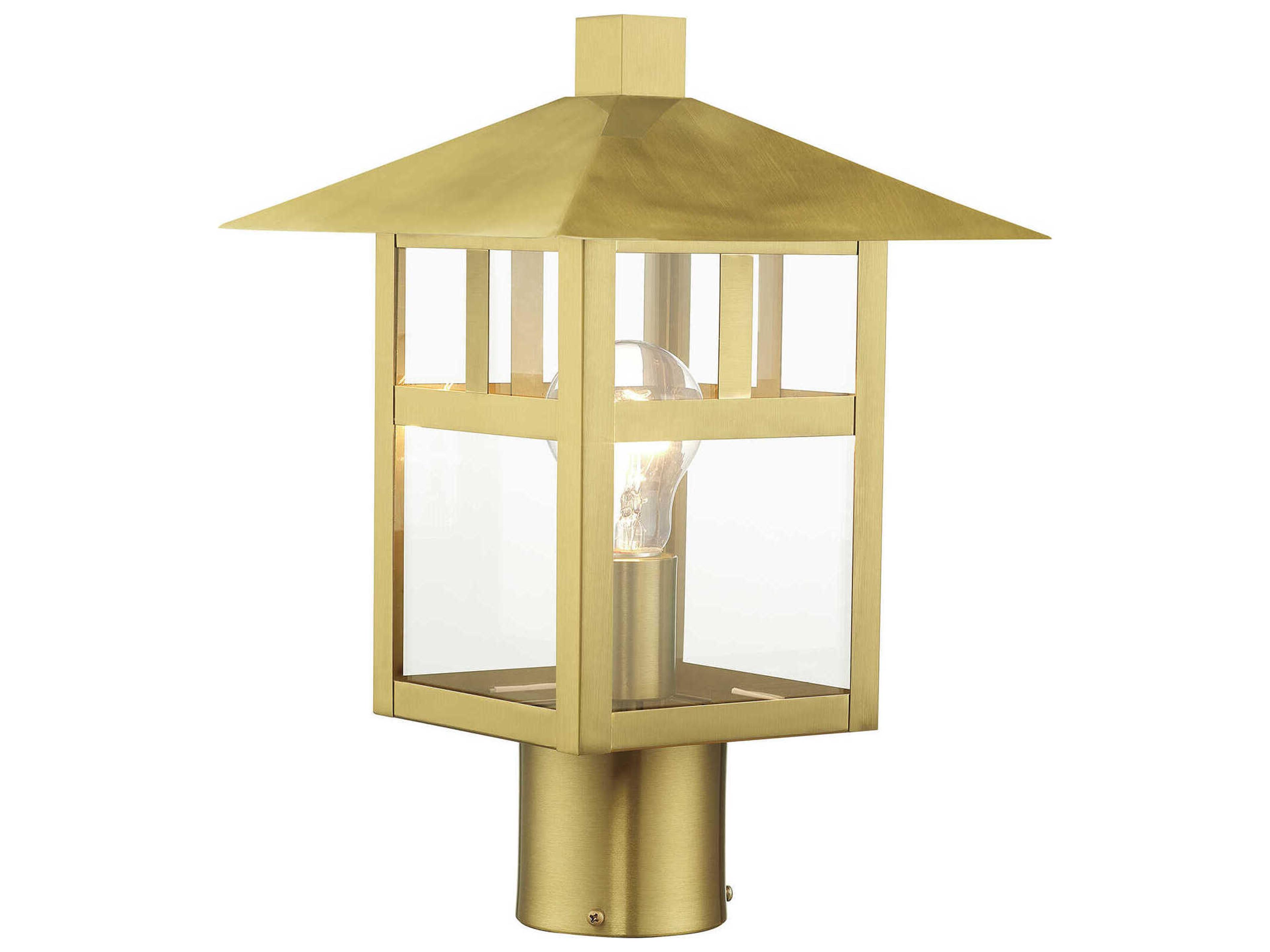 Livex Lighting Crestlake 1-Light Outdoor Post Light