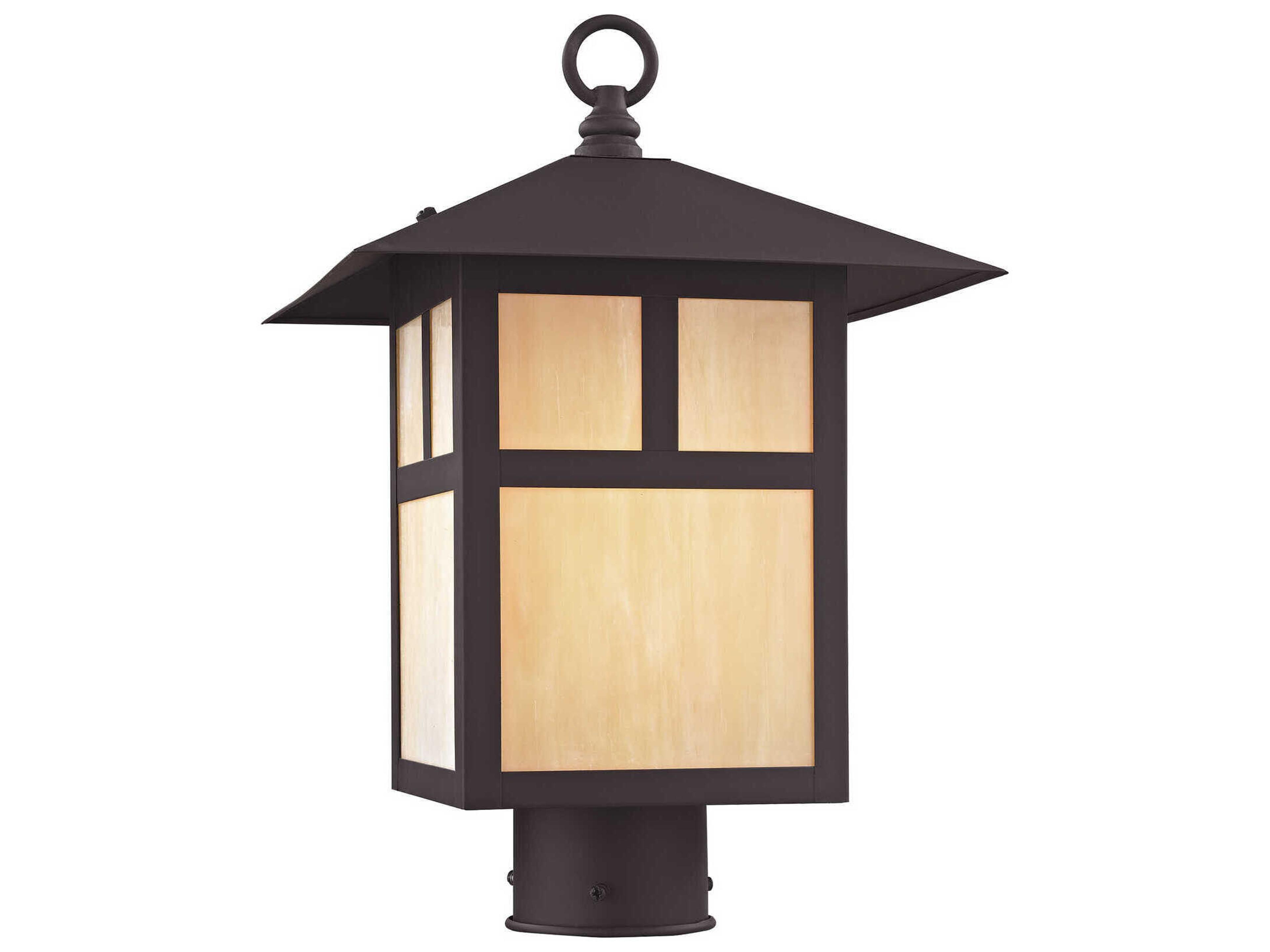Livex Lighting Montclair Mission 1 - Light Outdoor Post Light