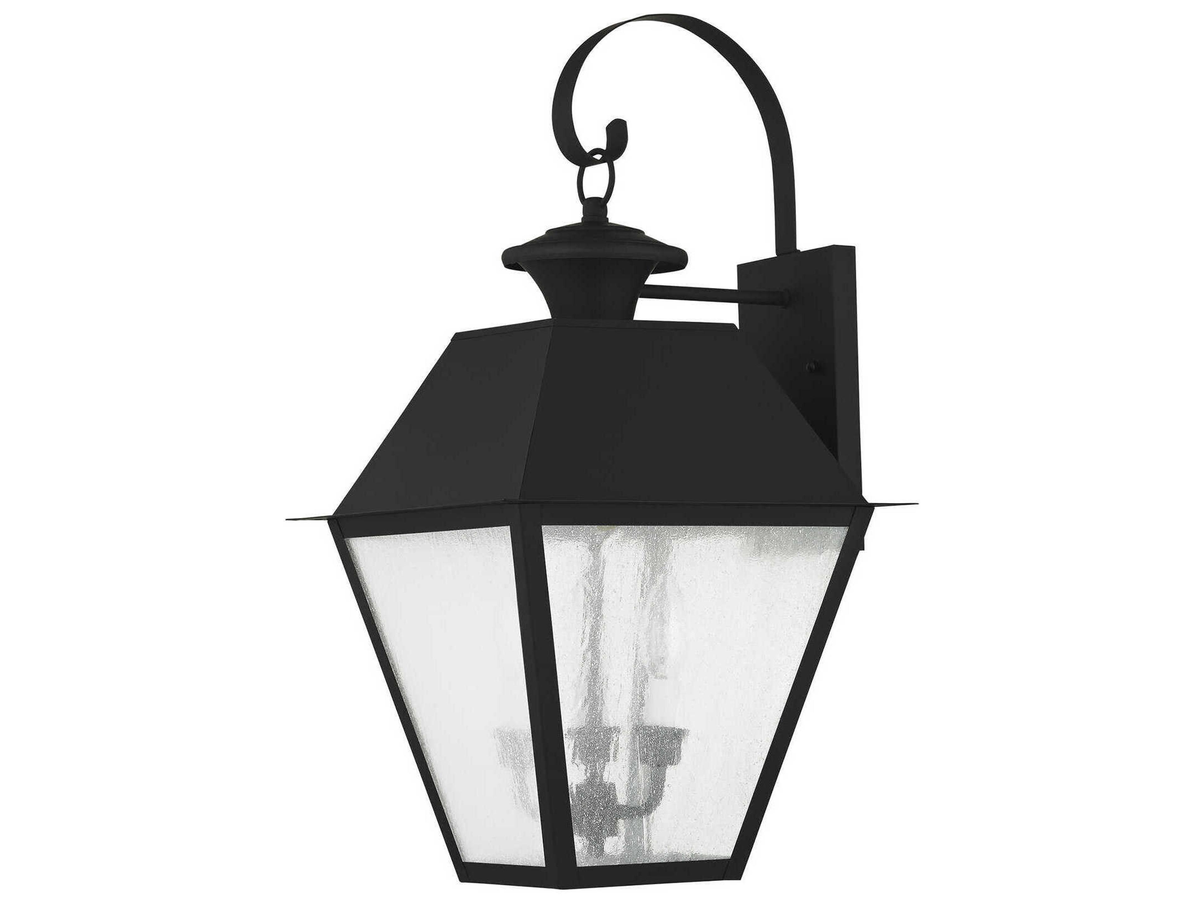 Livex Lighting Mansfield 3 - Light Outdoor Wall Light