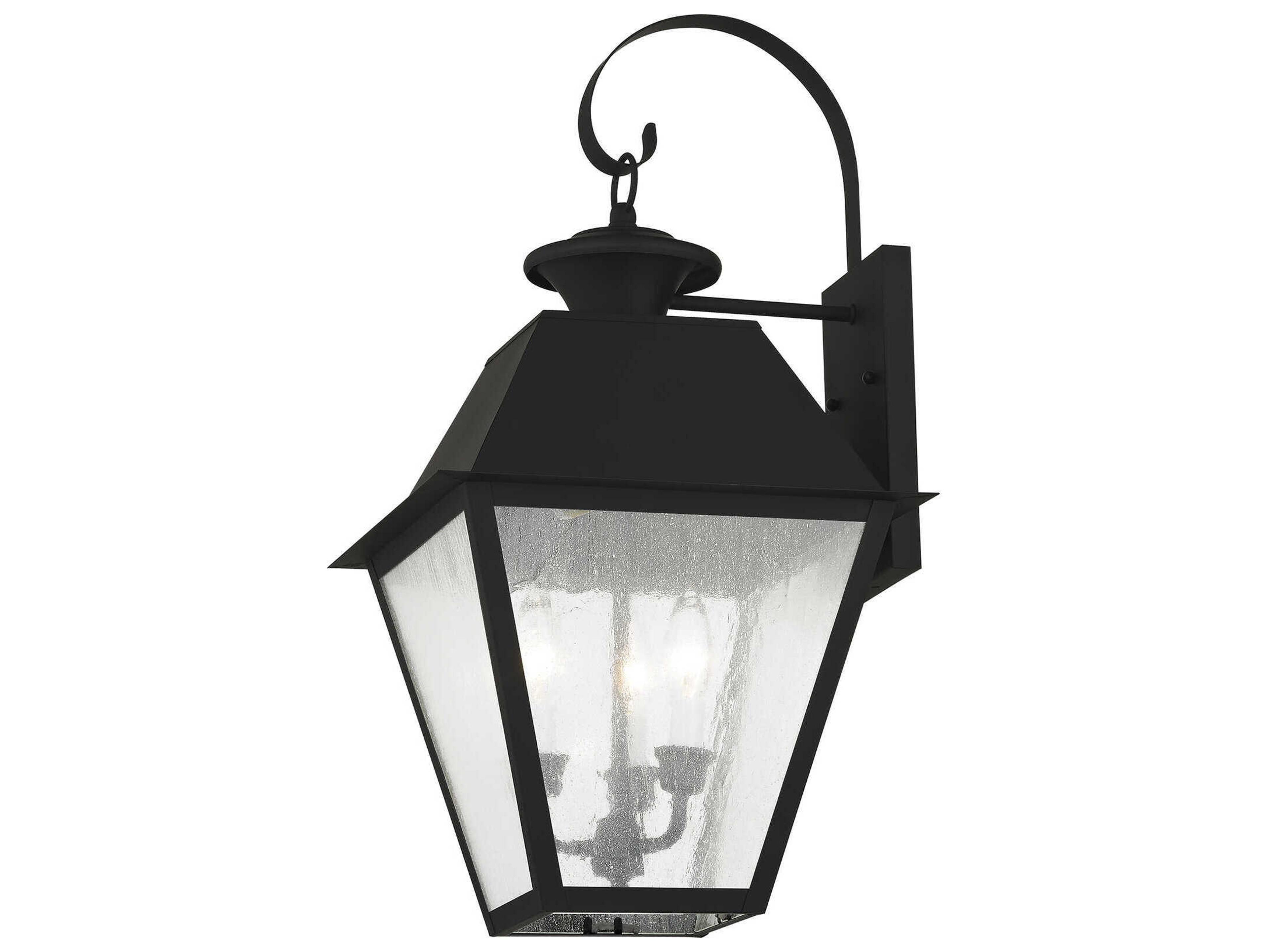 Livex Lighting Mansfield 3 - Light Outdoor Wall Light