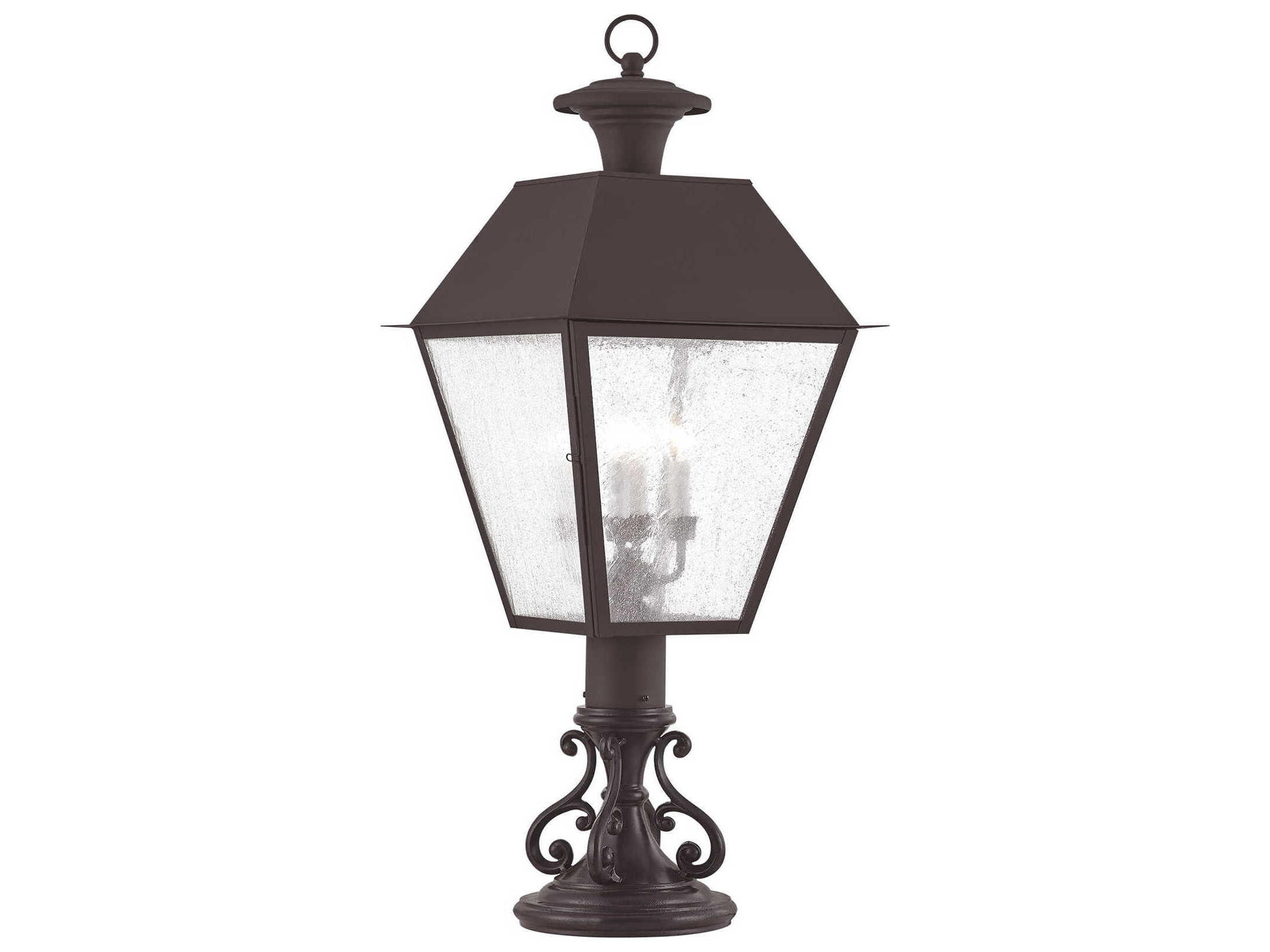 Livex Lighting Mansfield 4 - Light Outdoor Post Light