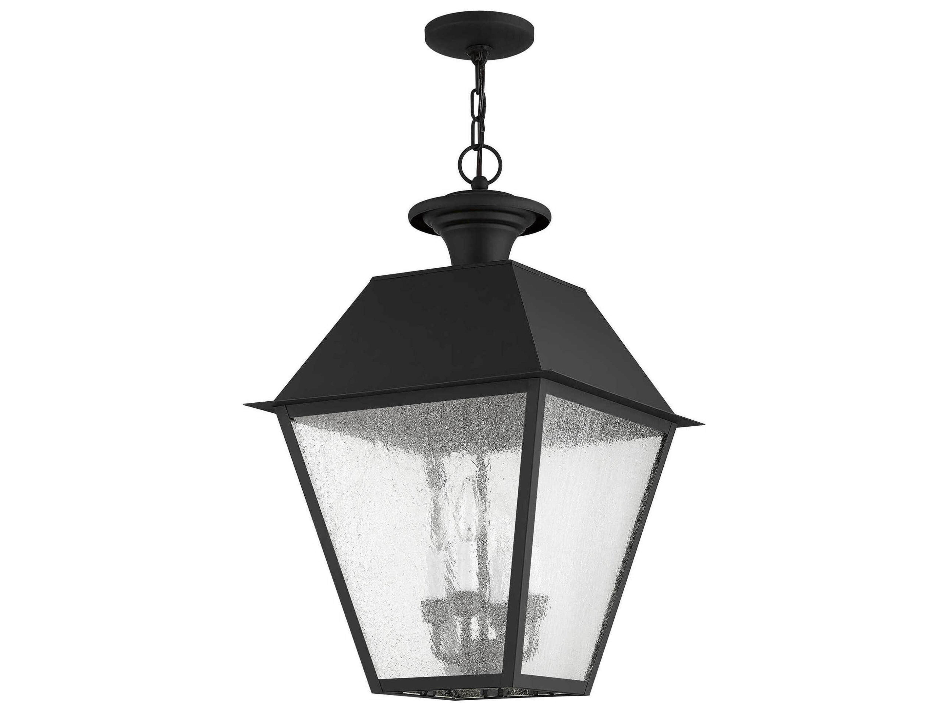 Livex Lighting Mansfield 4 - Light Outdoor Hanging Light