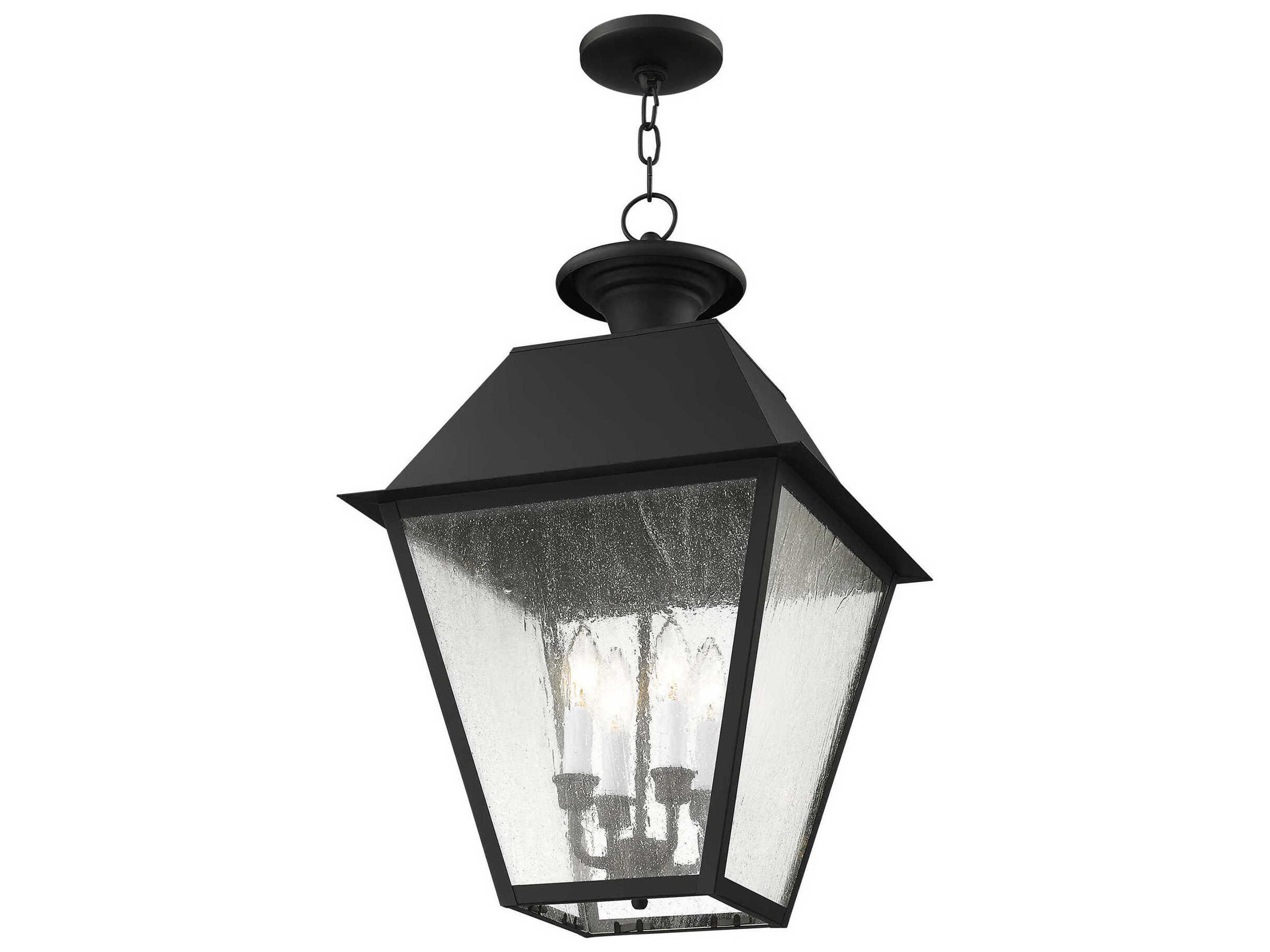 Livex Lighting Mansfield 4 - Light Outdoor Hanging Light