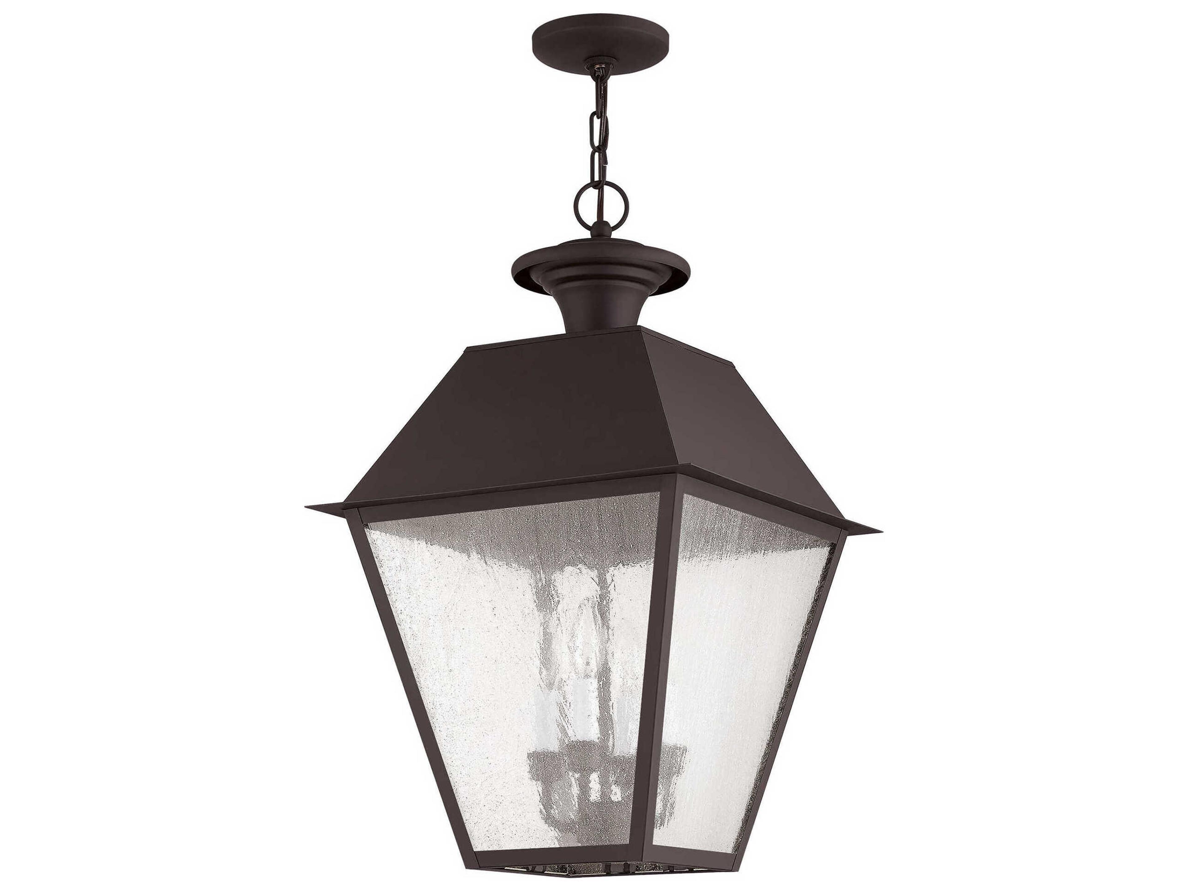Livex Lighting Mansfield 4-light Outdoor Hanging Light