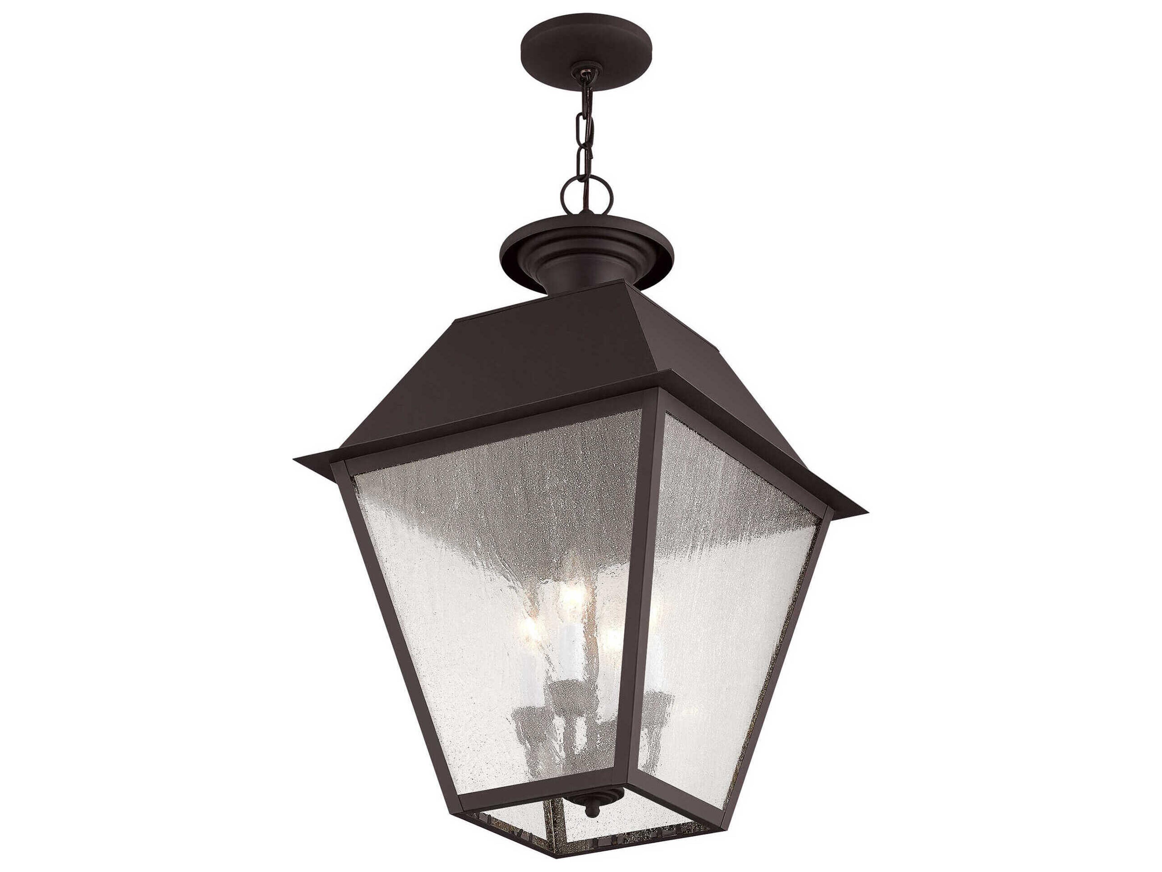 Livex Lighting Mansfield 4-light Outdoor Hanging Light