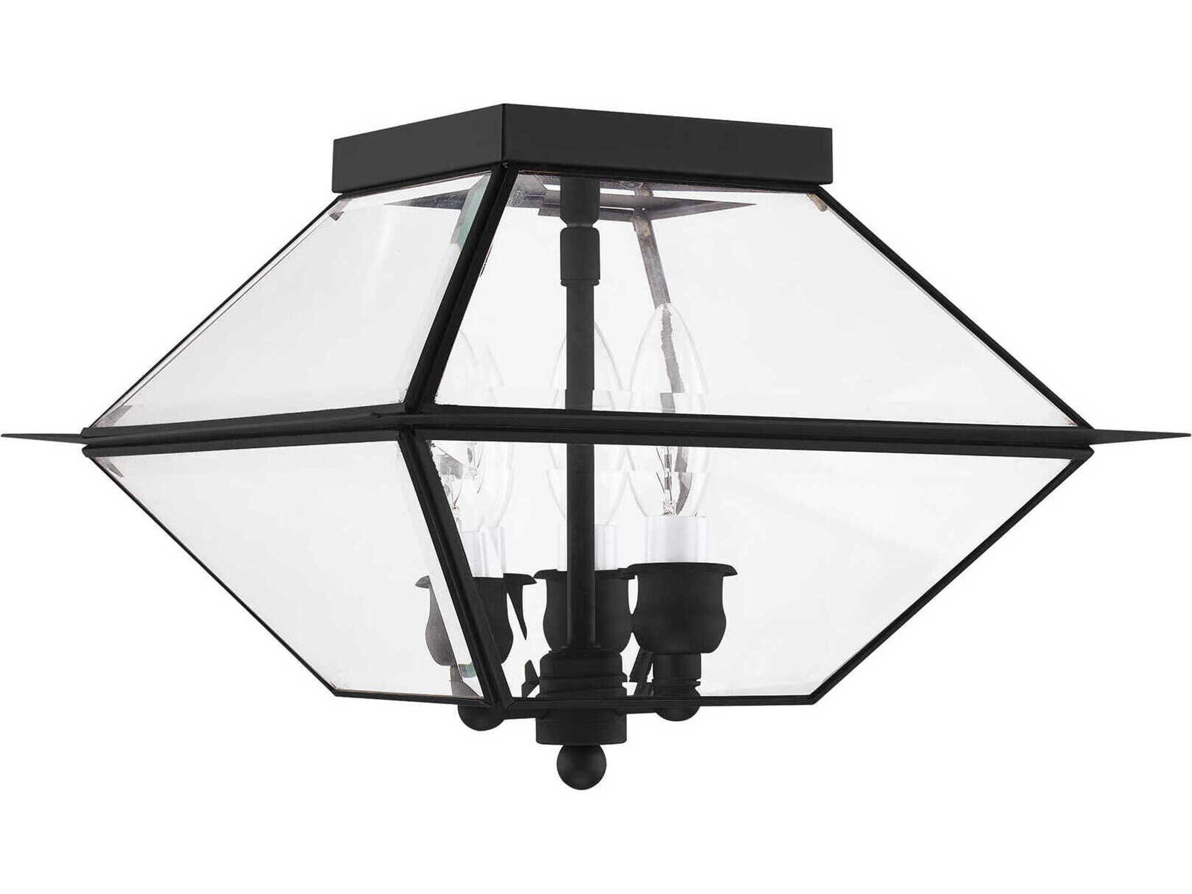 Livex Lighting Westover 3 - Light Outdoor Ceiling Light