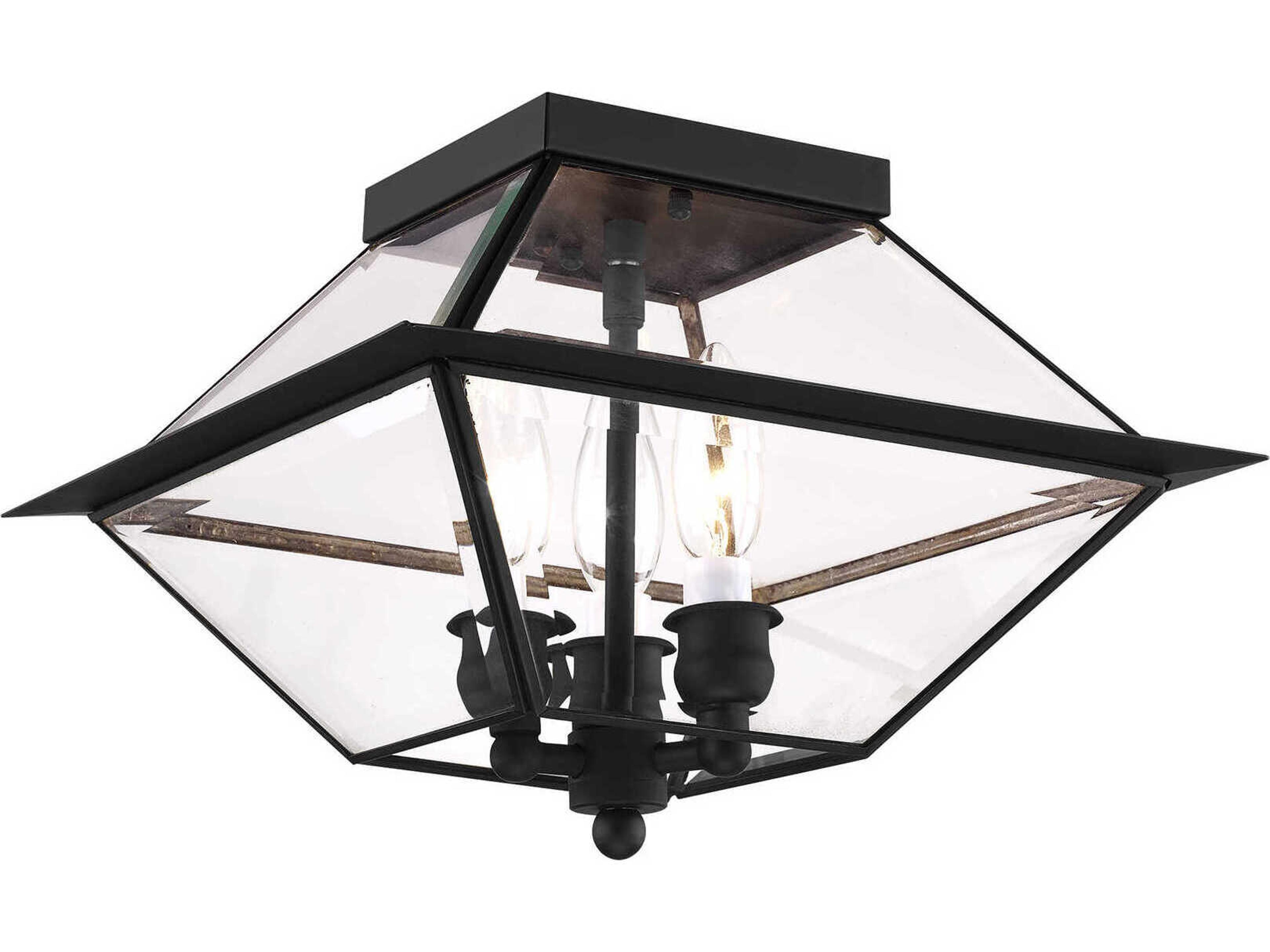 Livex Lighting Westover 3 - Light Outdoor Ceiling Light
