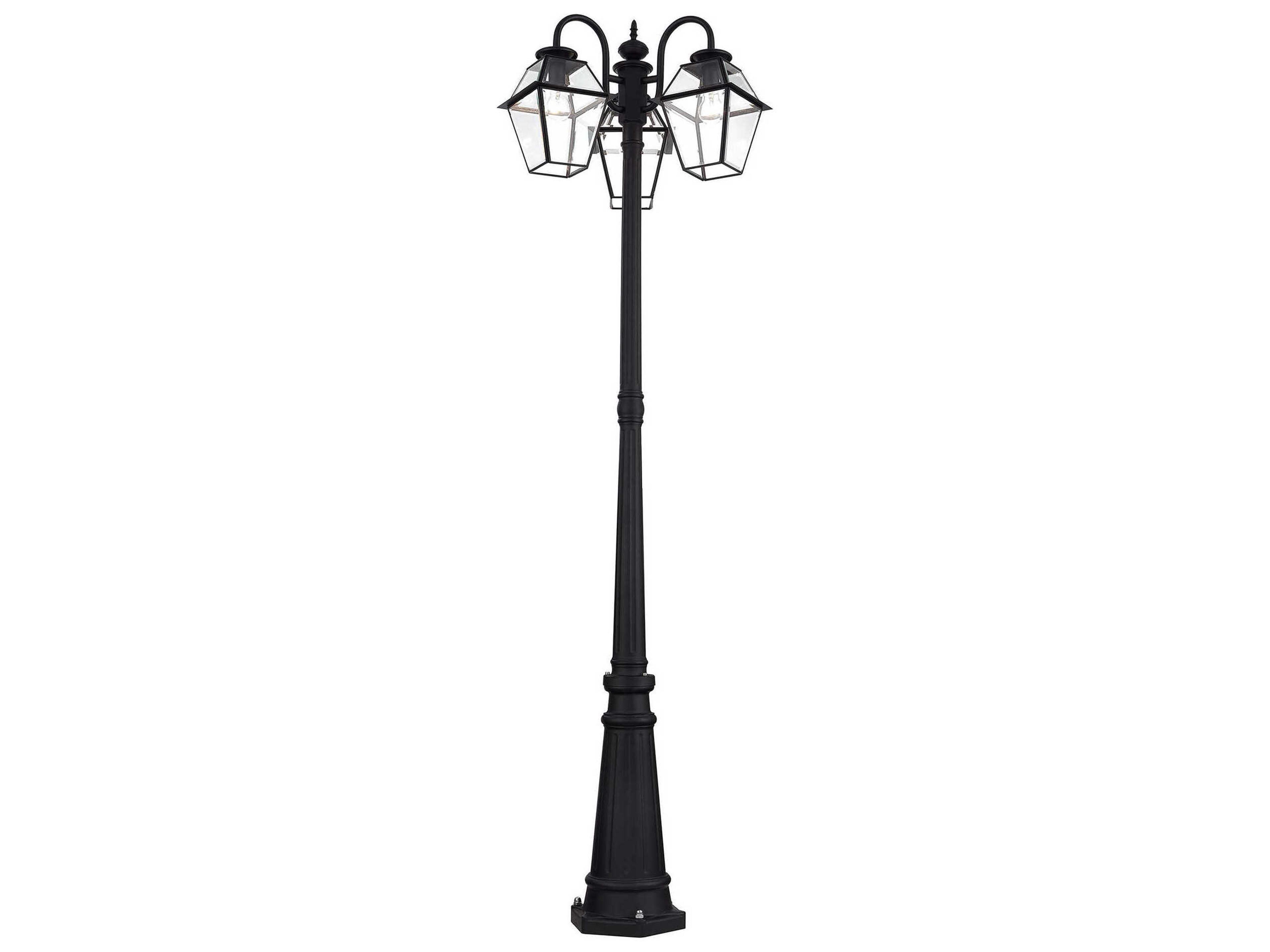 Livex Lighting Westover 3-Light Outdoor Post Light