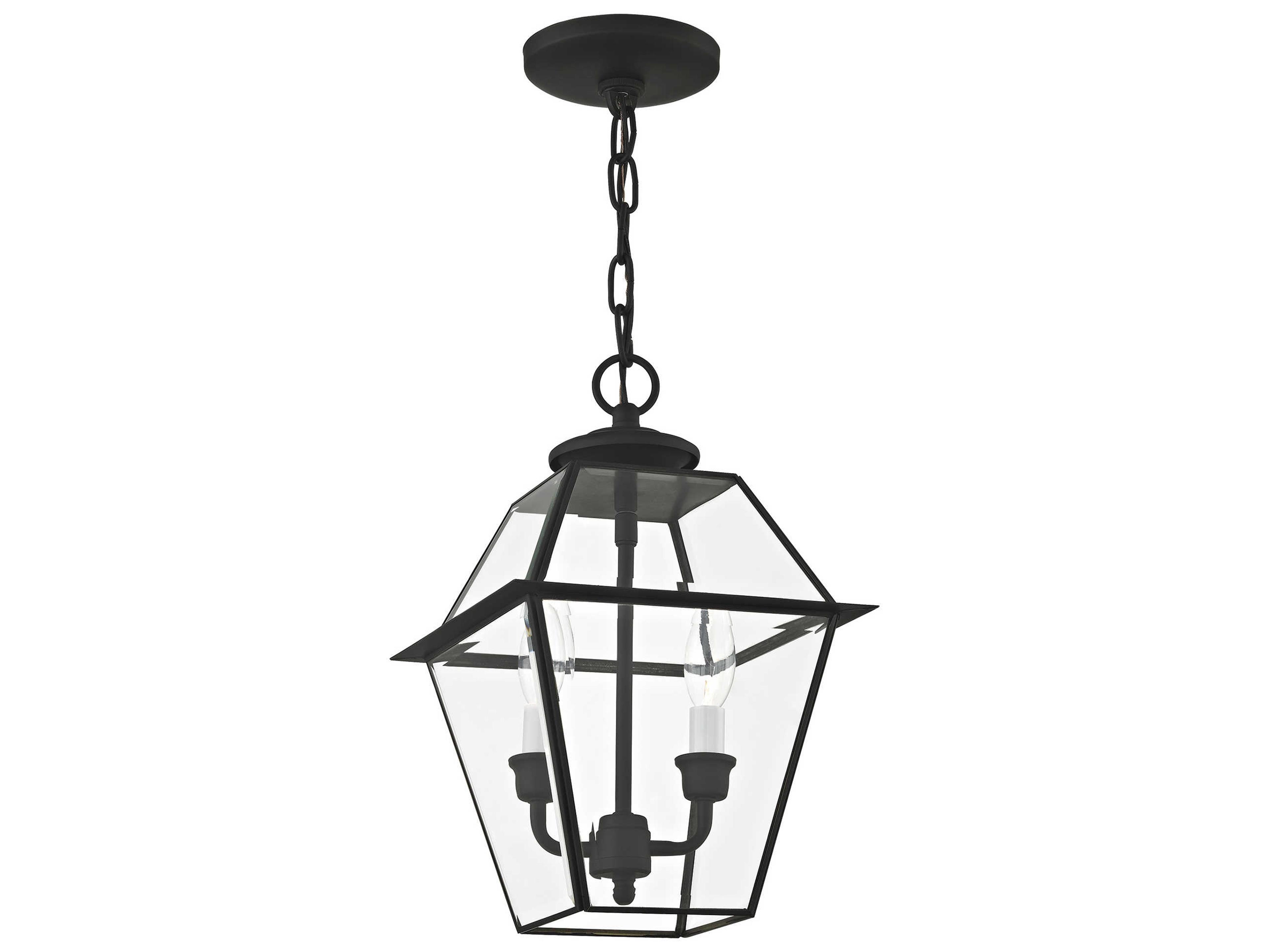 Livex Lighting Westover Black 2 - Light Outdoor Hanging Light