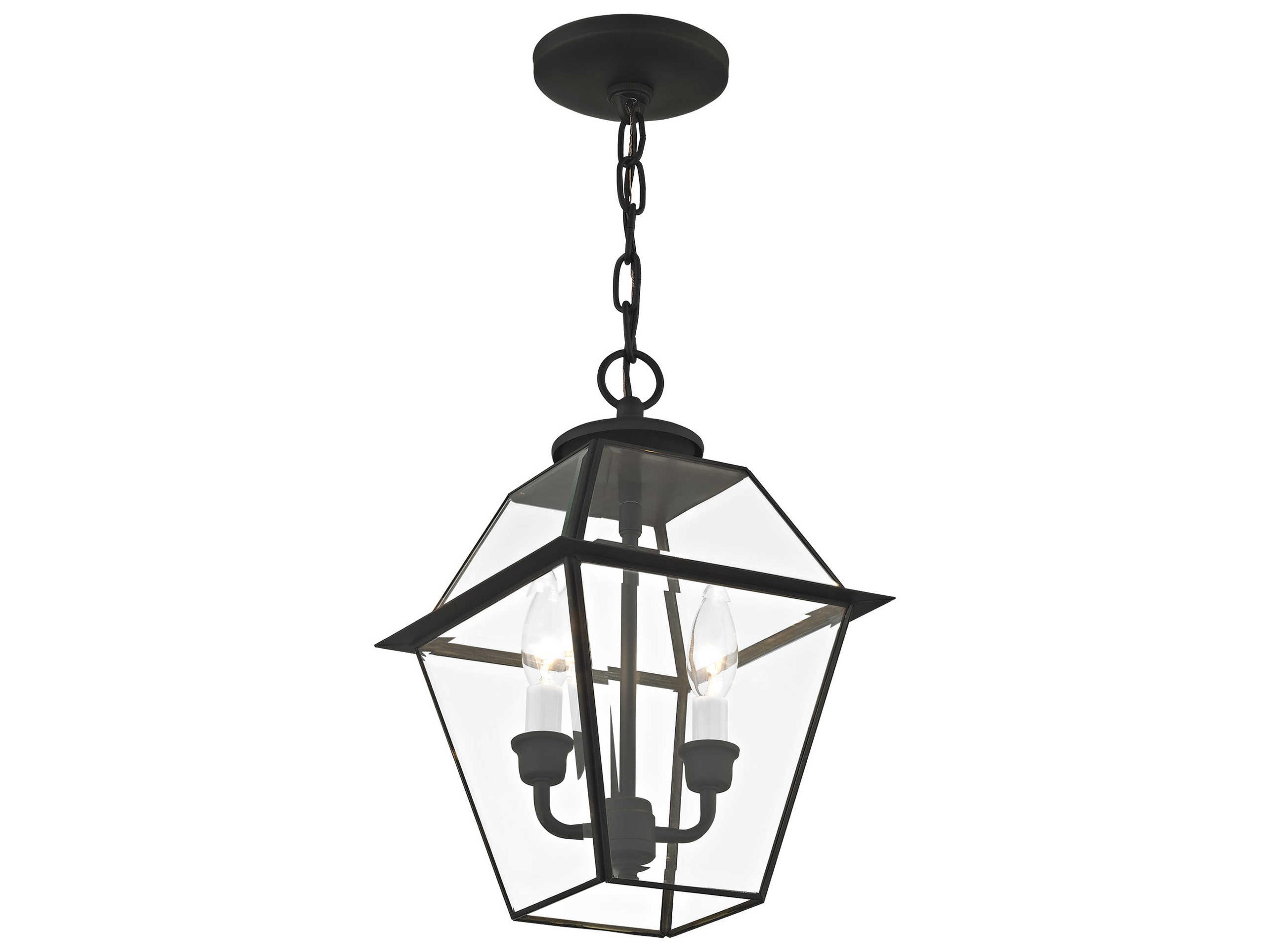 Livex Lighting Westover Black 2 - Light Outdoor Hanging Light