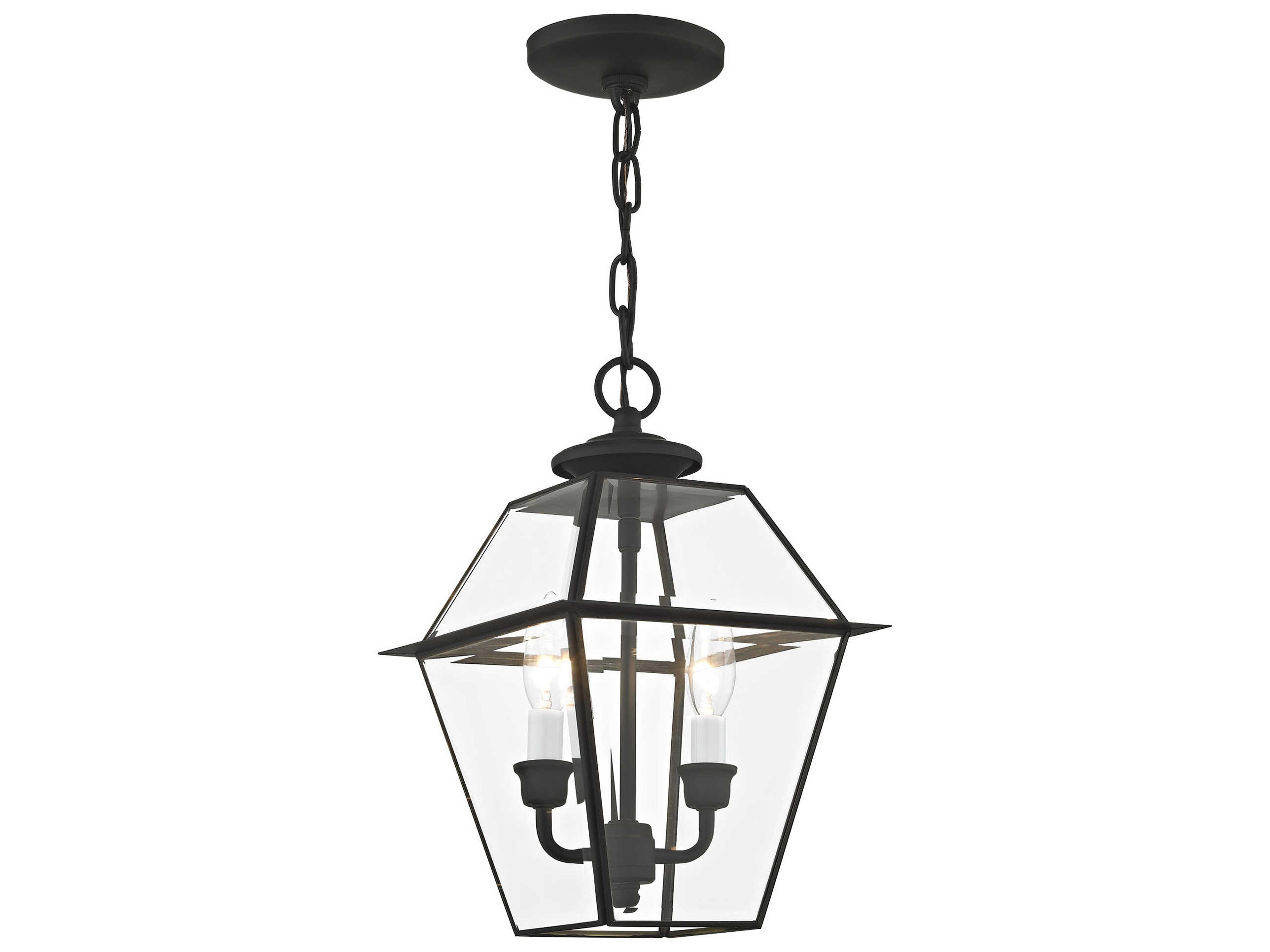 Livex Lighting Westover Black 2 - Light Outdoor Hanging Light
