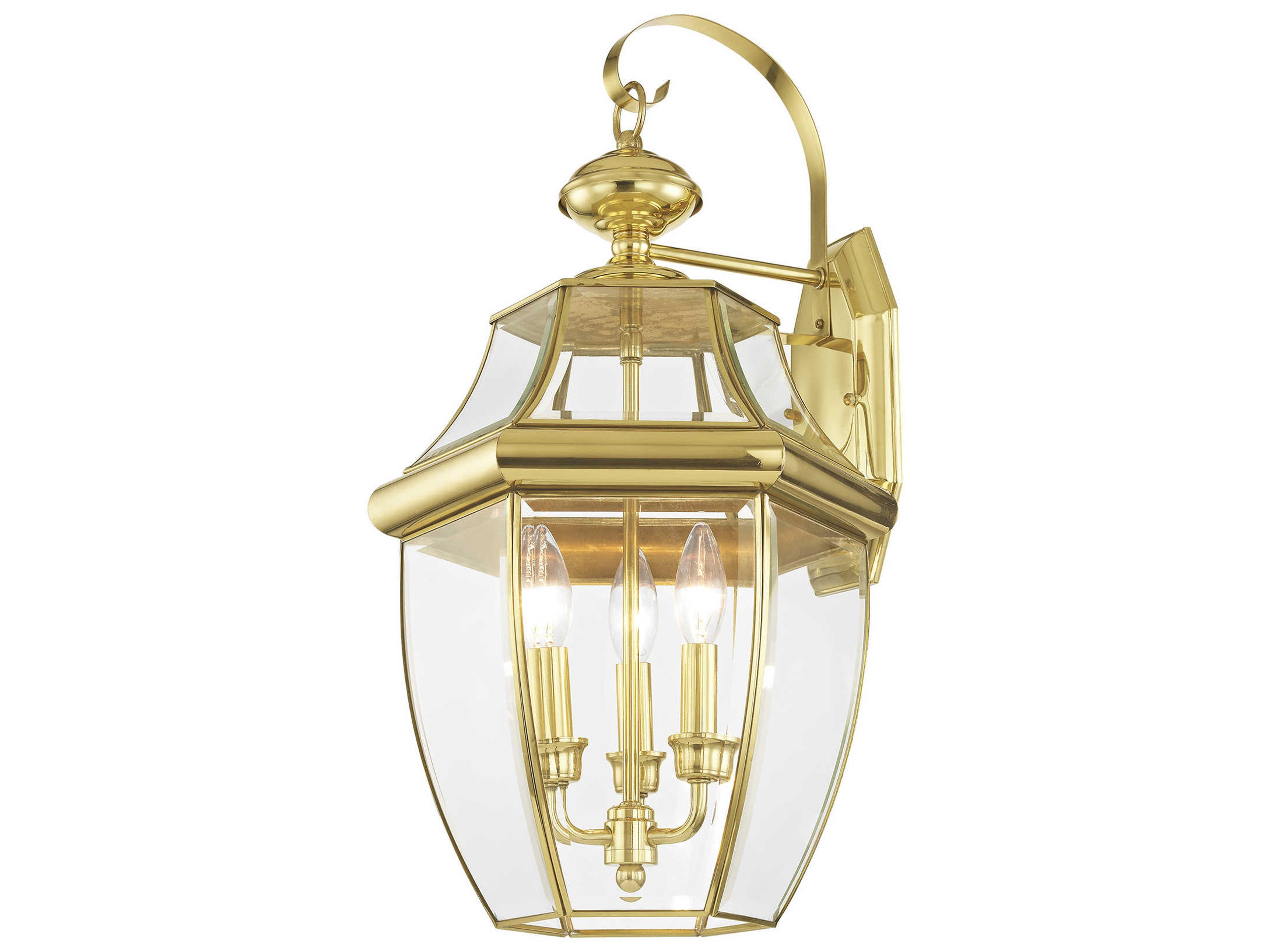 Livex Lighting Monterey 3 - Light Outdoor Wall Light