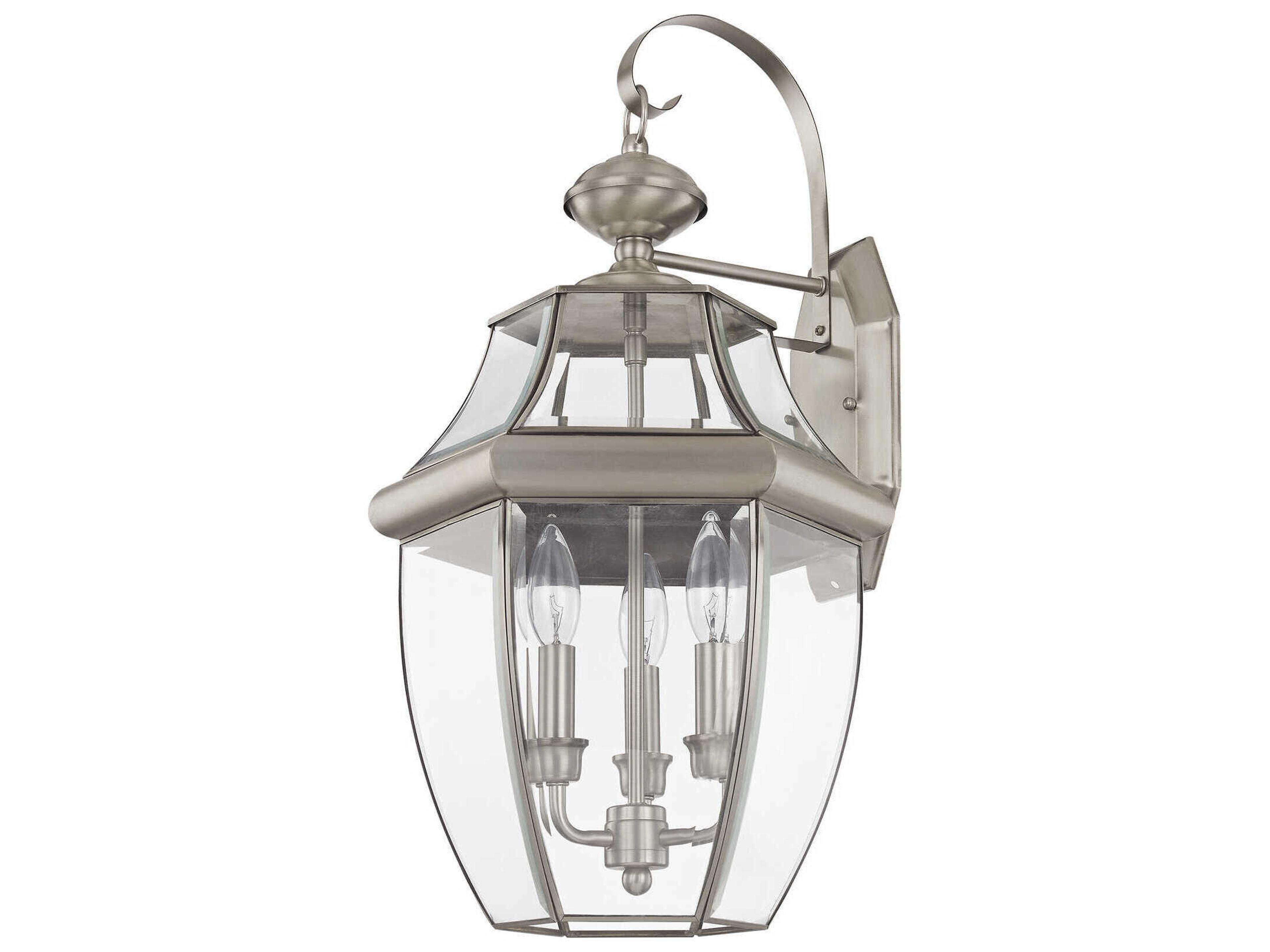 Livex Lighting Monterey 3 - Light Outdoor Wall Light