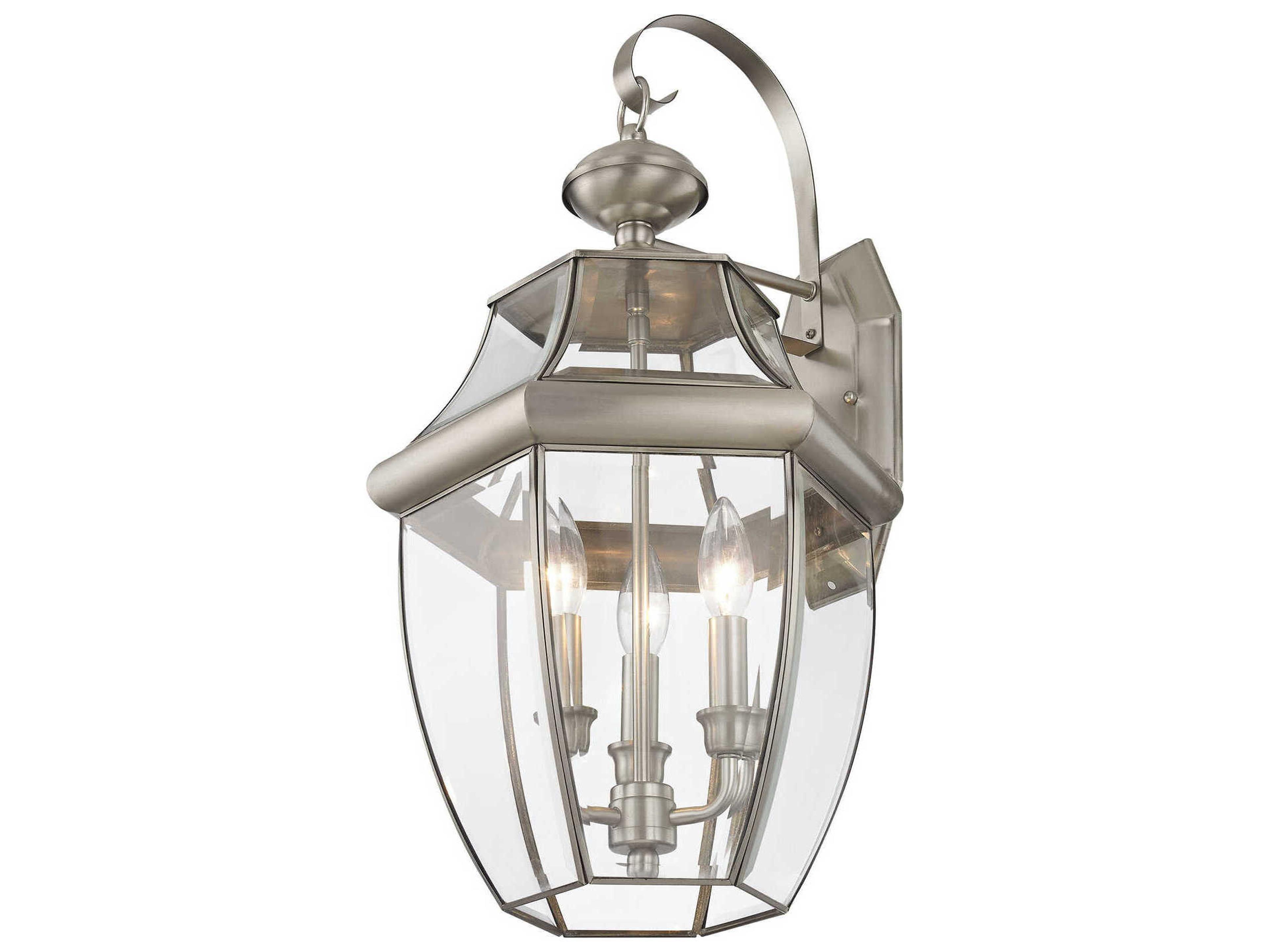 Livex Lighting Monterey 3 - Light Outdoor Wall Light