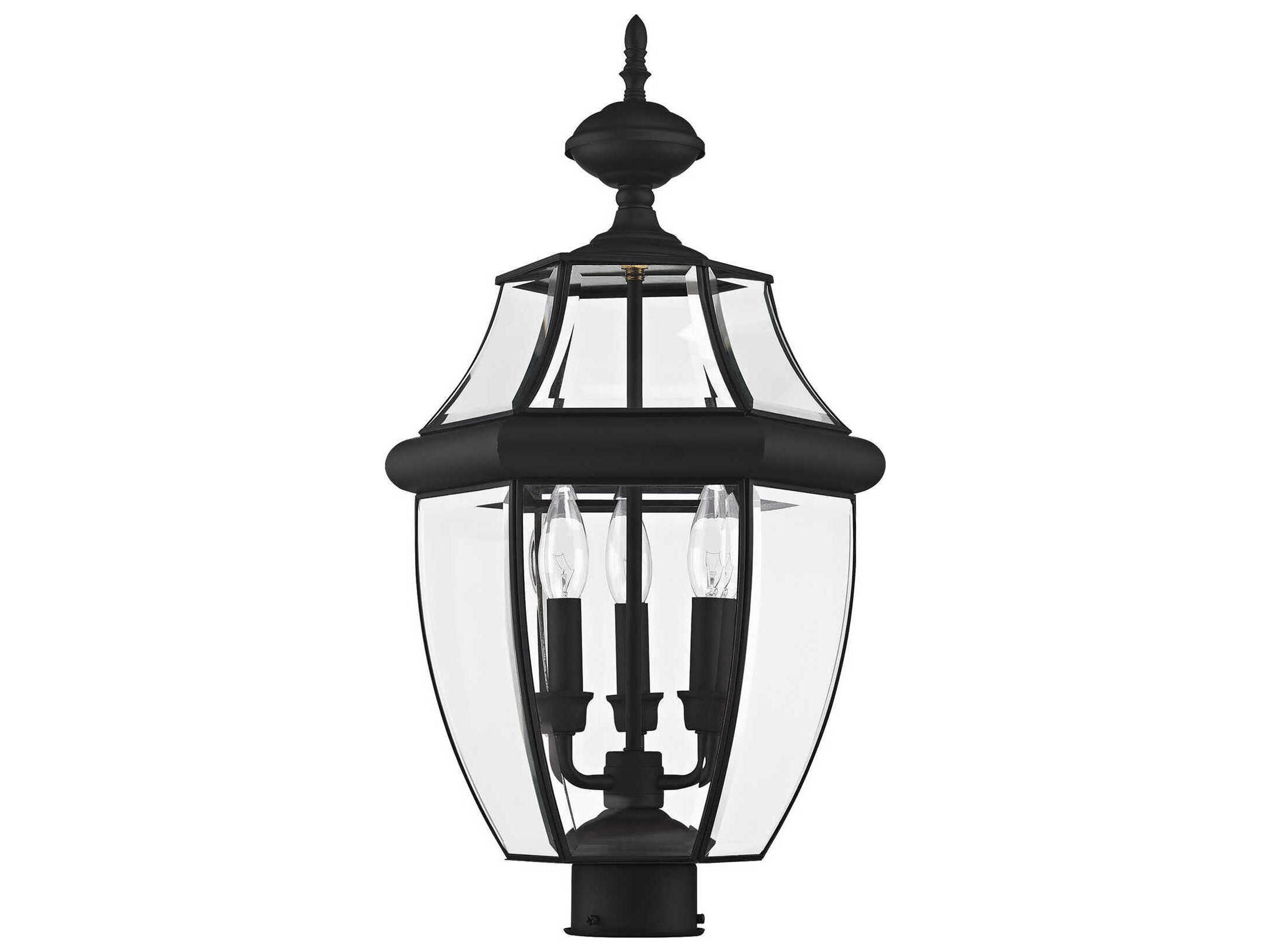 Livex Lighting Monterey 3 - Light Outdoor Post Light