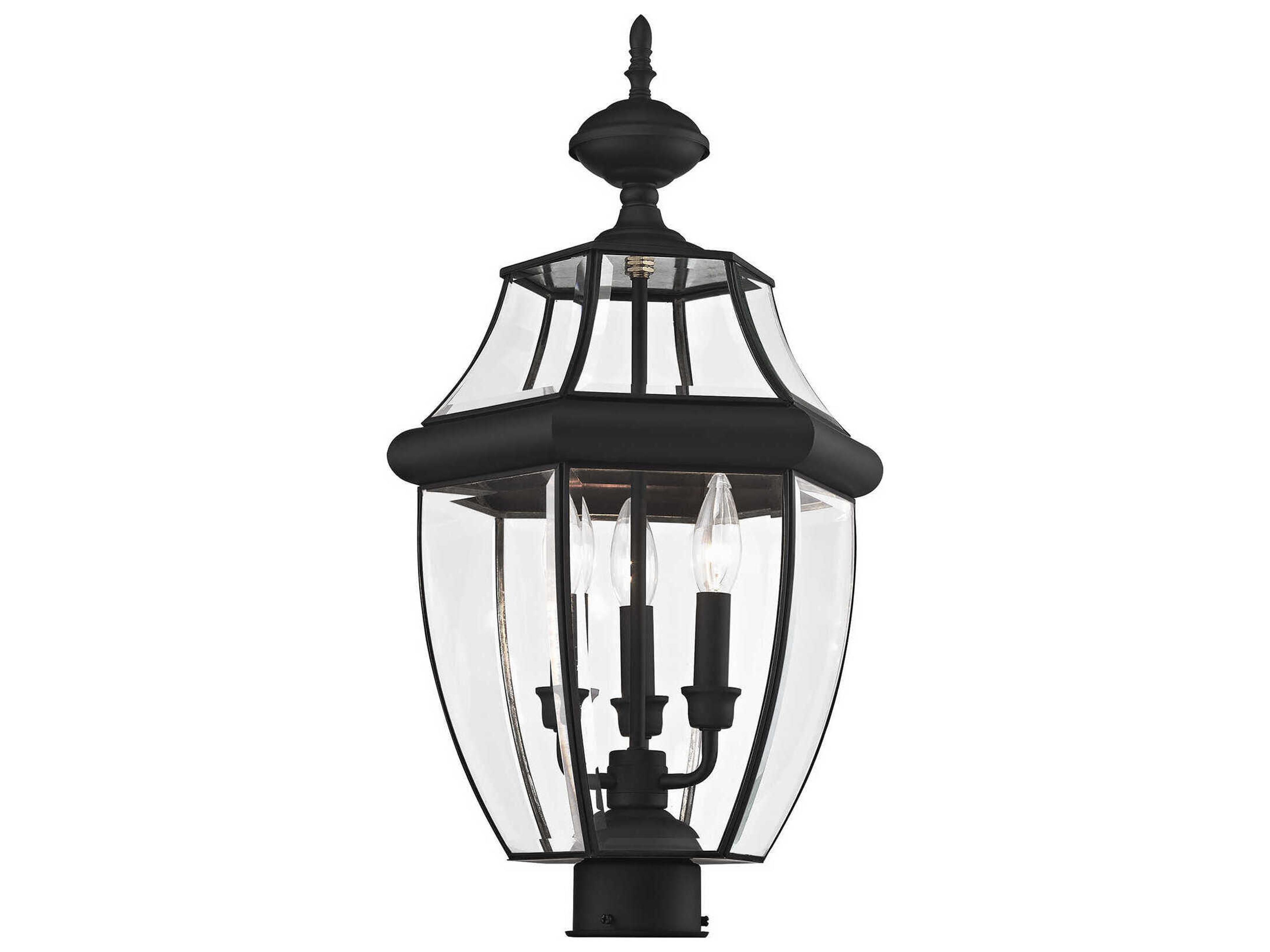 Livex Lighting Monterey 3 - Light Outdoor Post Light